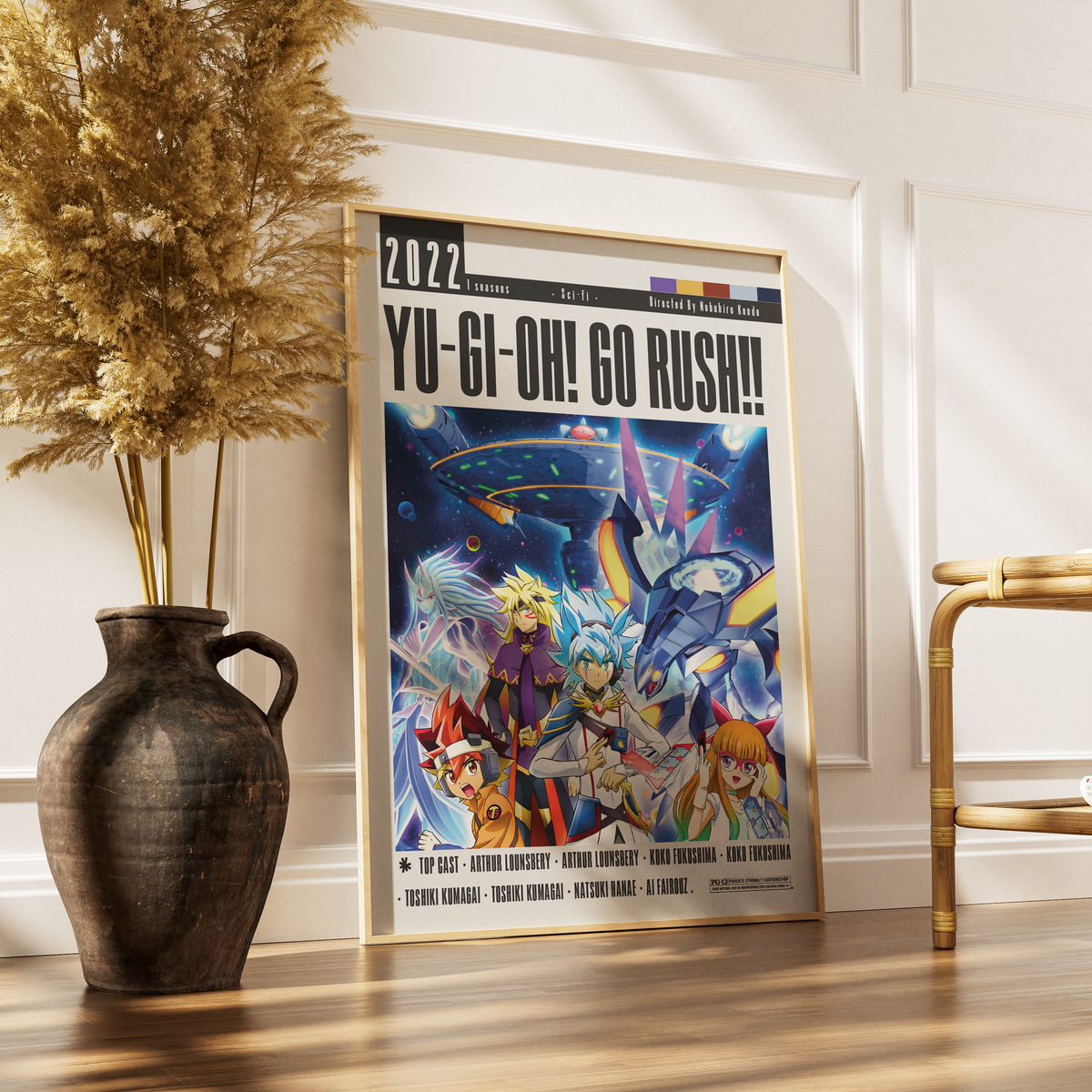 Yu-Gi-Oh! Go Rush!! (2022) Anime movie poster – design 2 – 98types