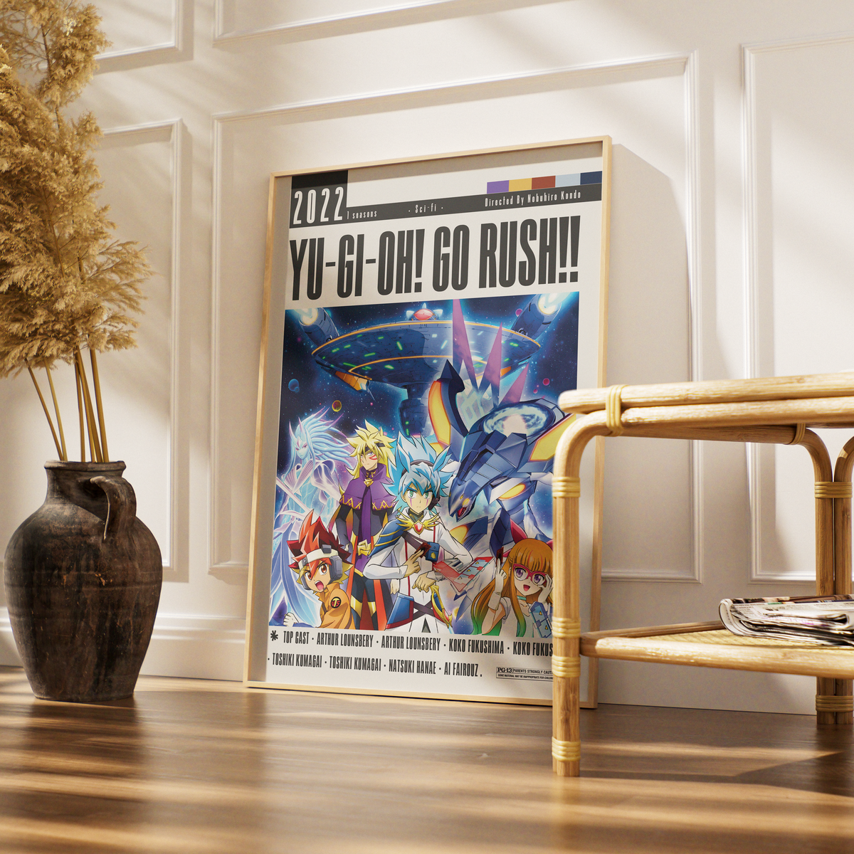 Yu-Gi-Oh! Go Rush!! (2022) Anime movie poster – design 2 – 98types