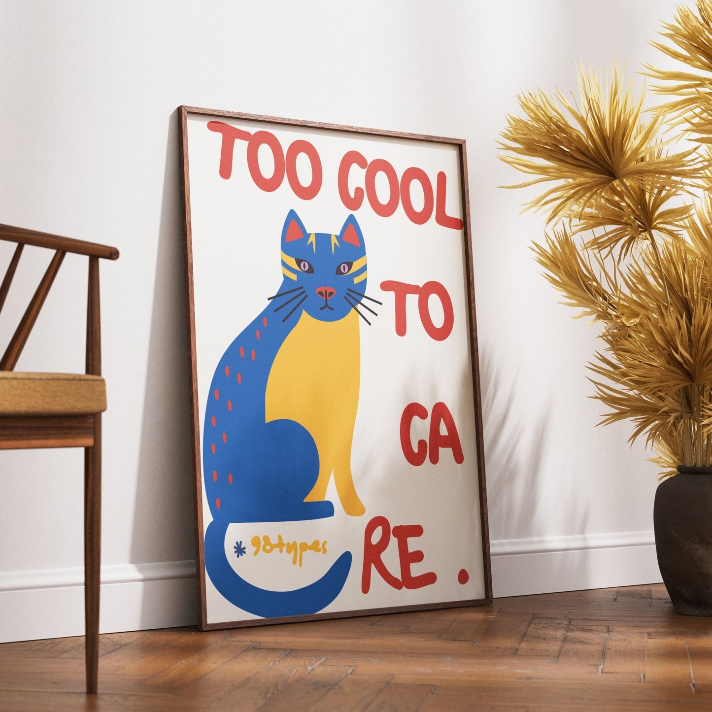 Cat 1 Aesthetic Posters - 98typesAesthetic Animals Poster
