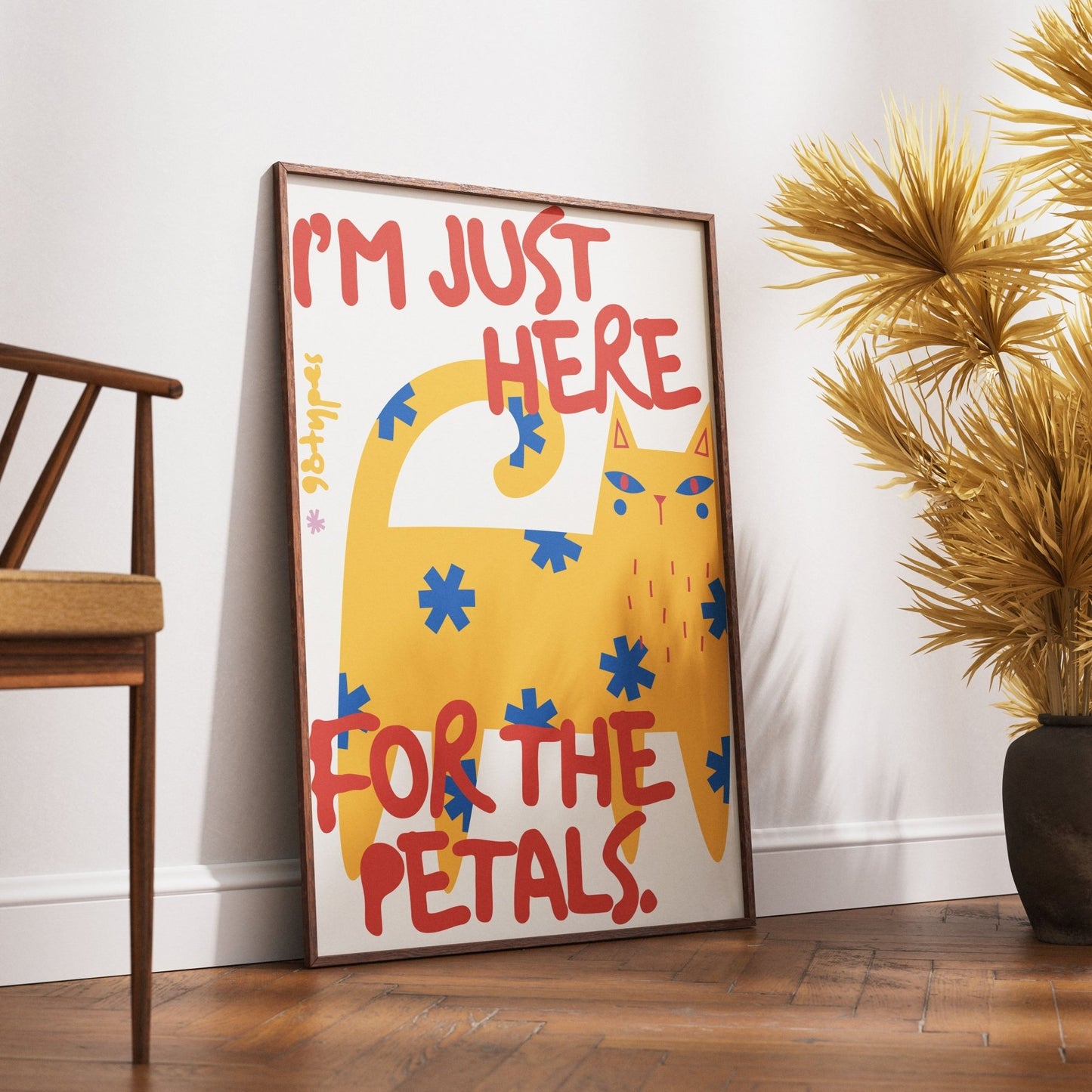 Cat 4 Aesthetic Posters - 98typesAesthetic Animals Poster