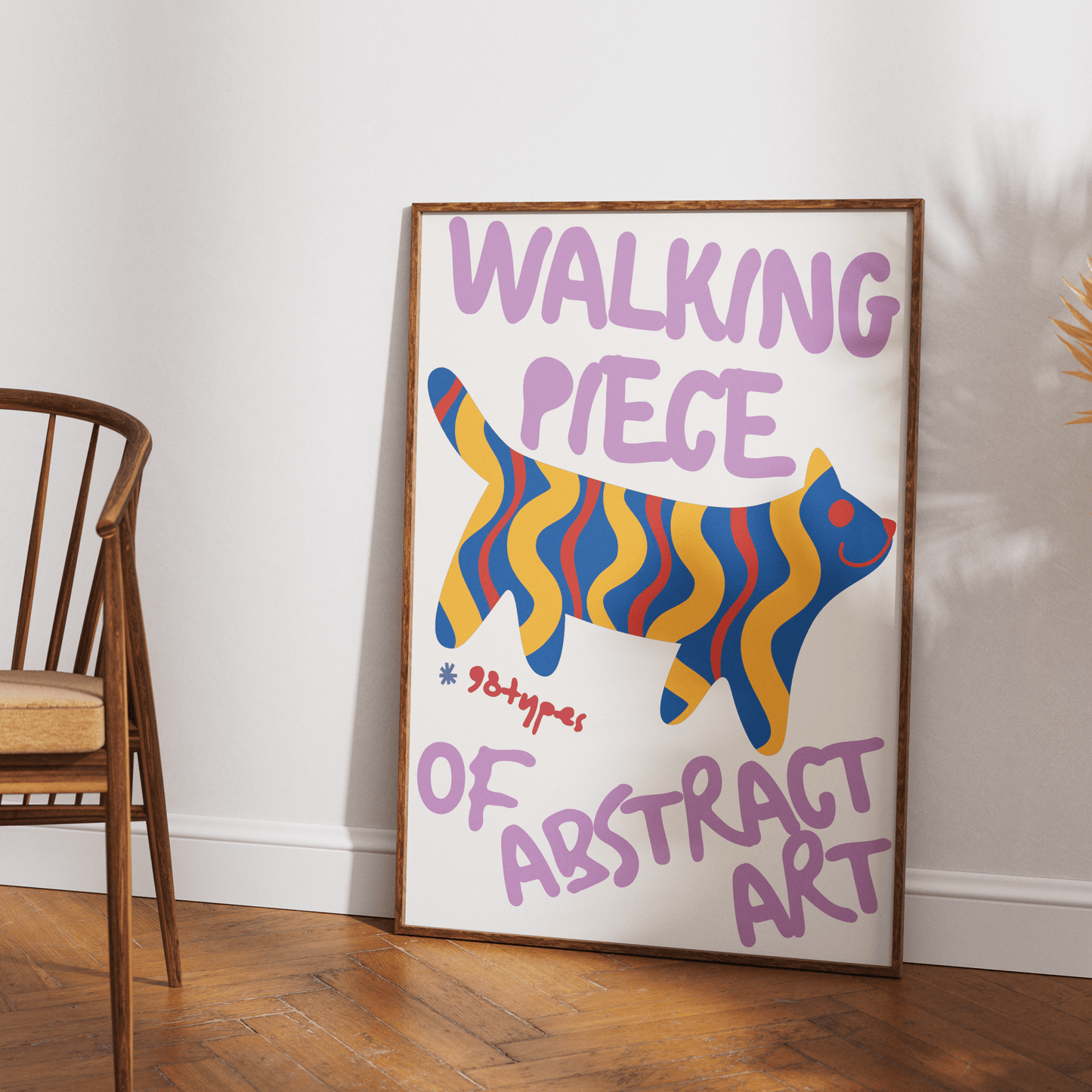 Cat Art Aesthetic Posters - 98typesAesthetic Animals Poster