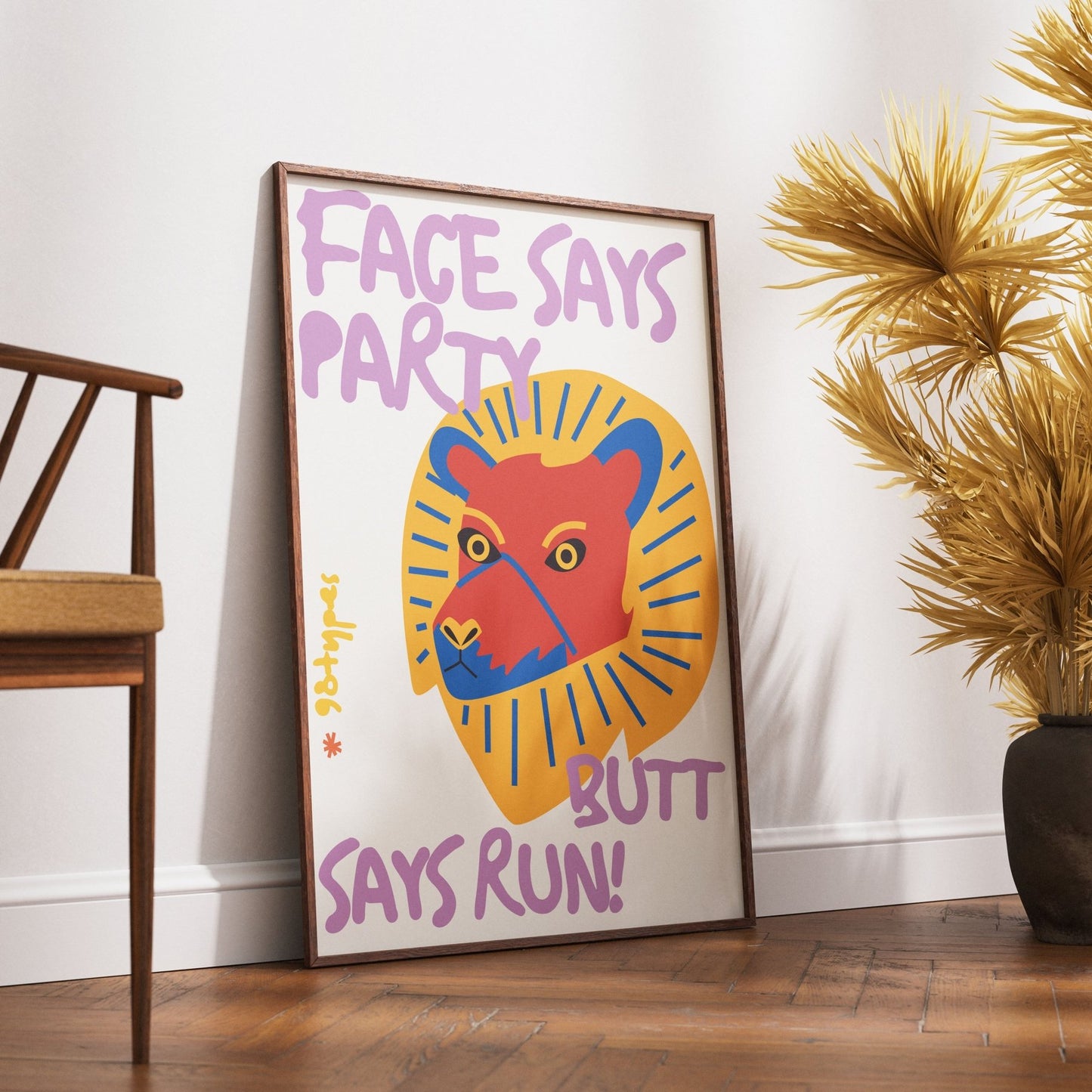 Chimpanzee Aesthetic Posters - 98typesAesthetic Animals Poster