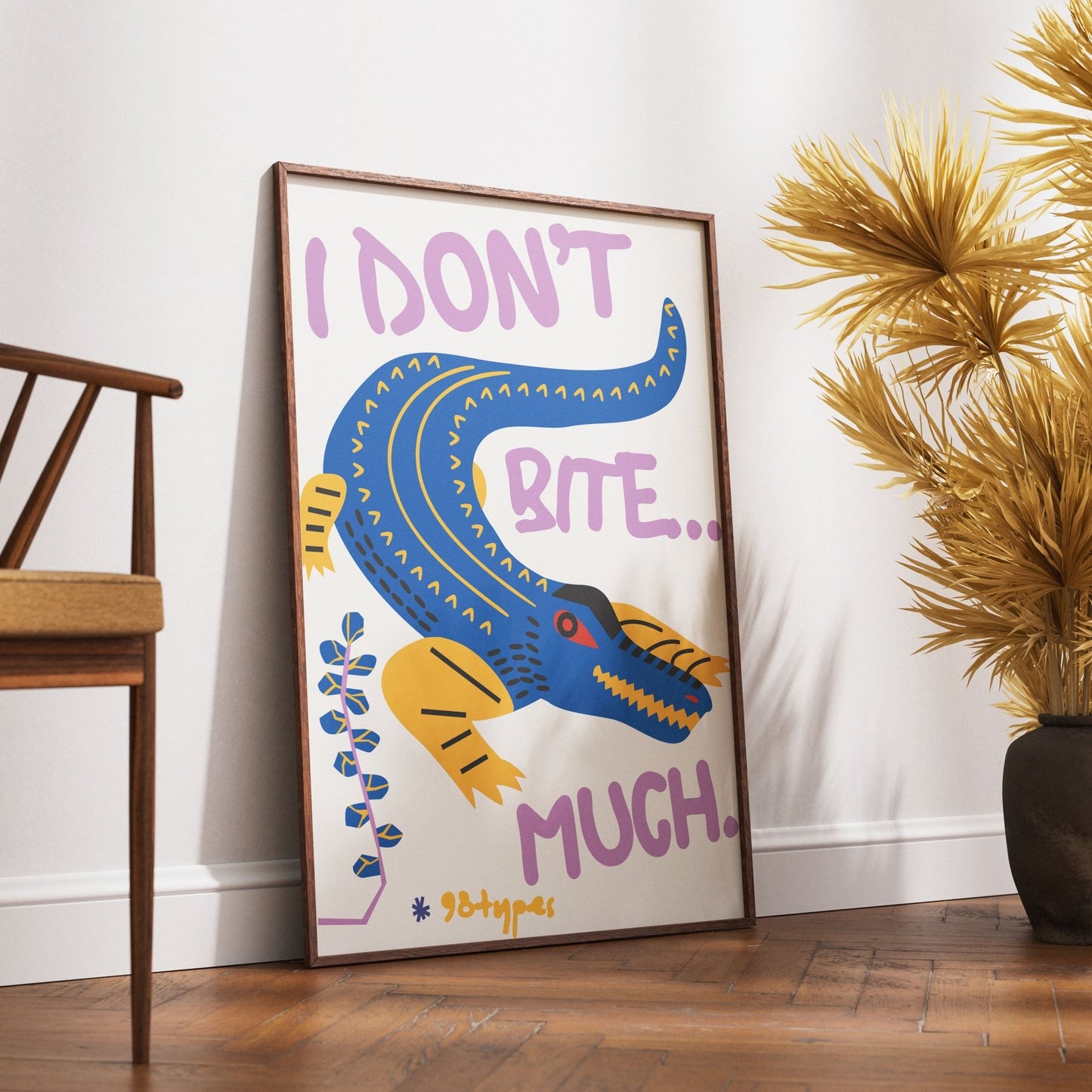 Crocodile Aesthetic Posters - 98typesAesthetic Animals Poster