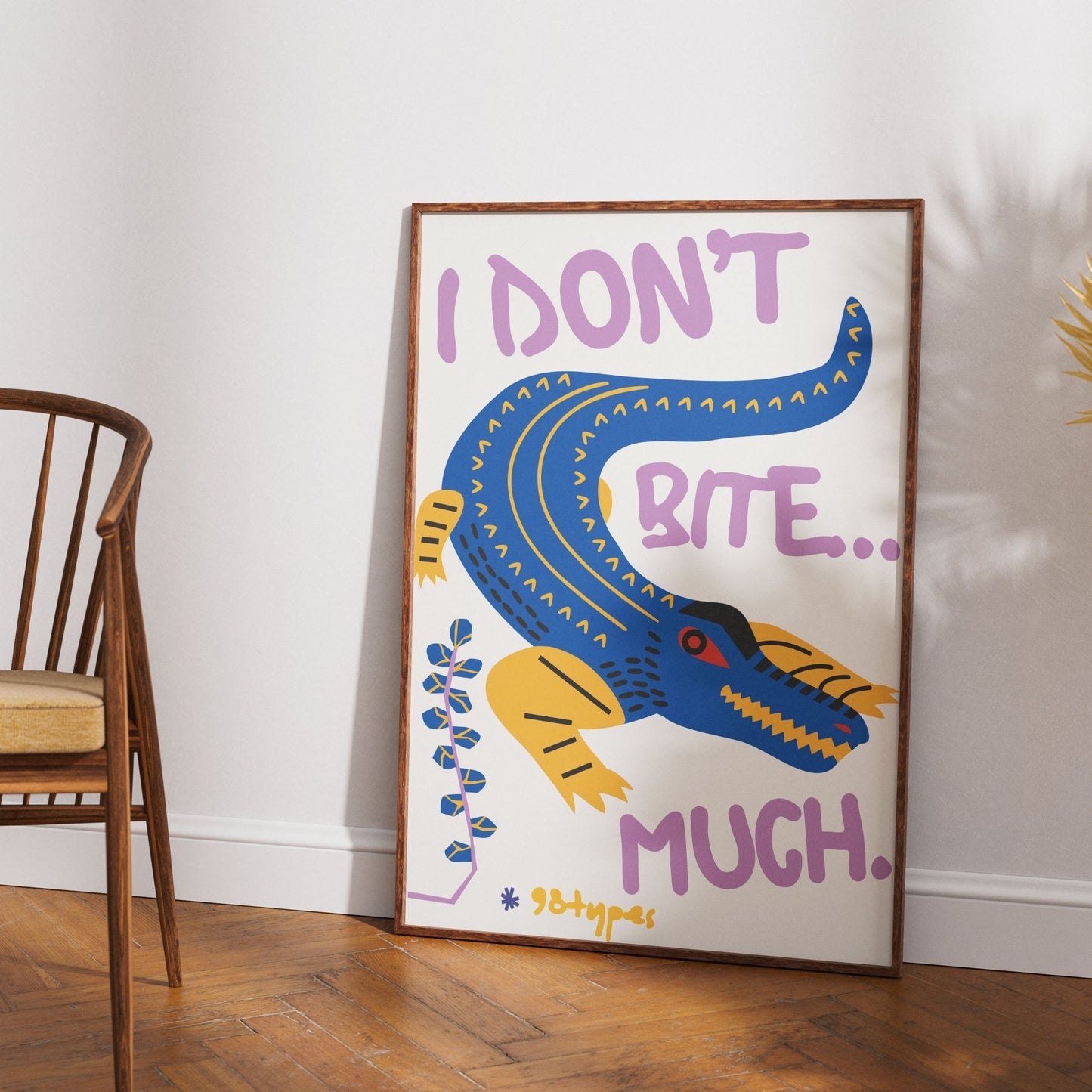 Crocodile Aesthetic Posters - 98typesAesthetic Animals Poster