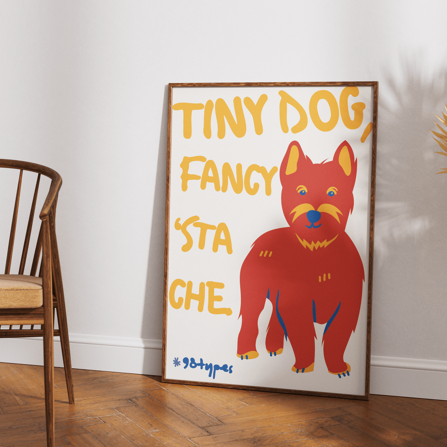 Dog Tiny Aesthetic Posters - 98typesAesthetic Animals Poster