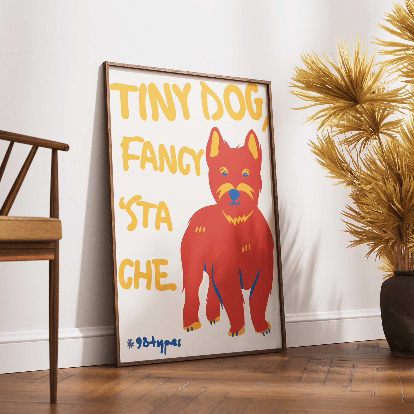 Dog Tiny Aesthetic Posters - 98typesAesthetic Animals Poster