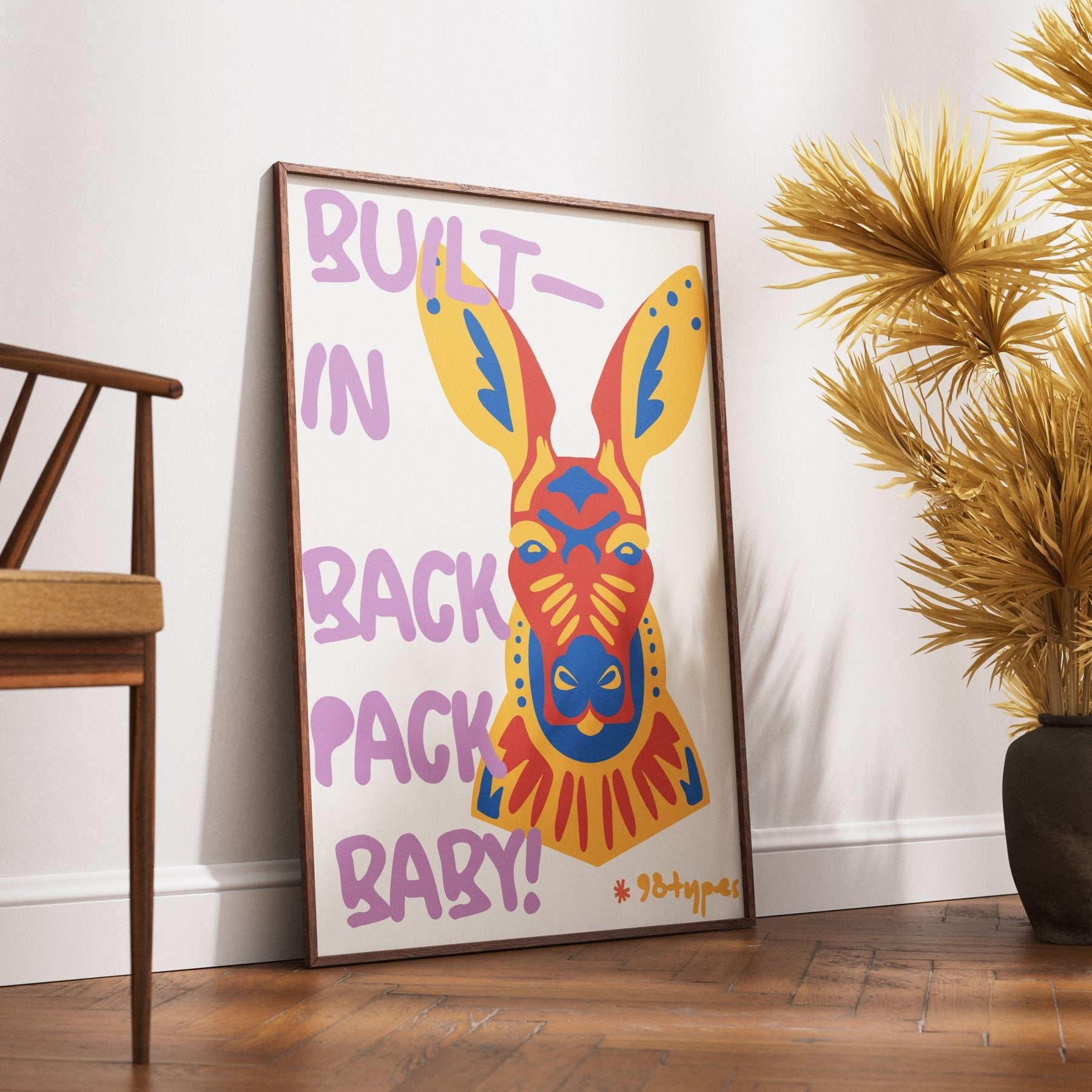 Kangaroo Aesthetic Posters - 98types