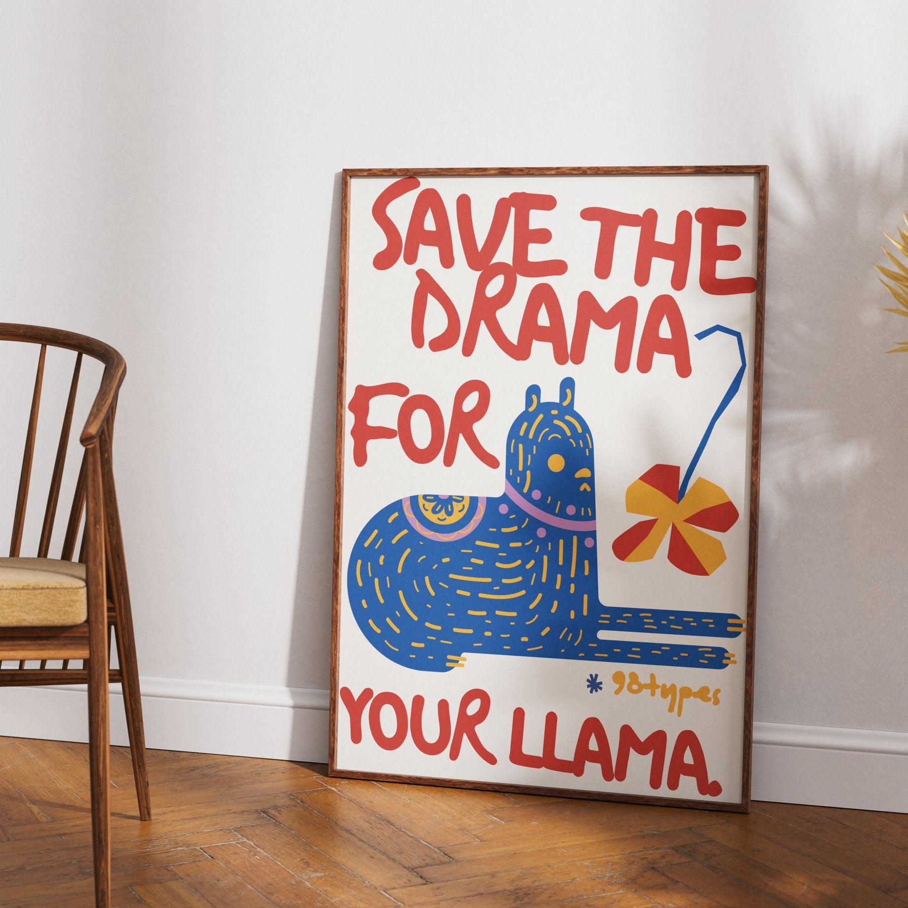 Llama Aesthetic Posters - 98types