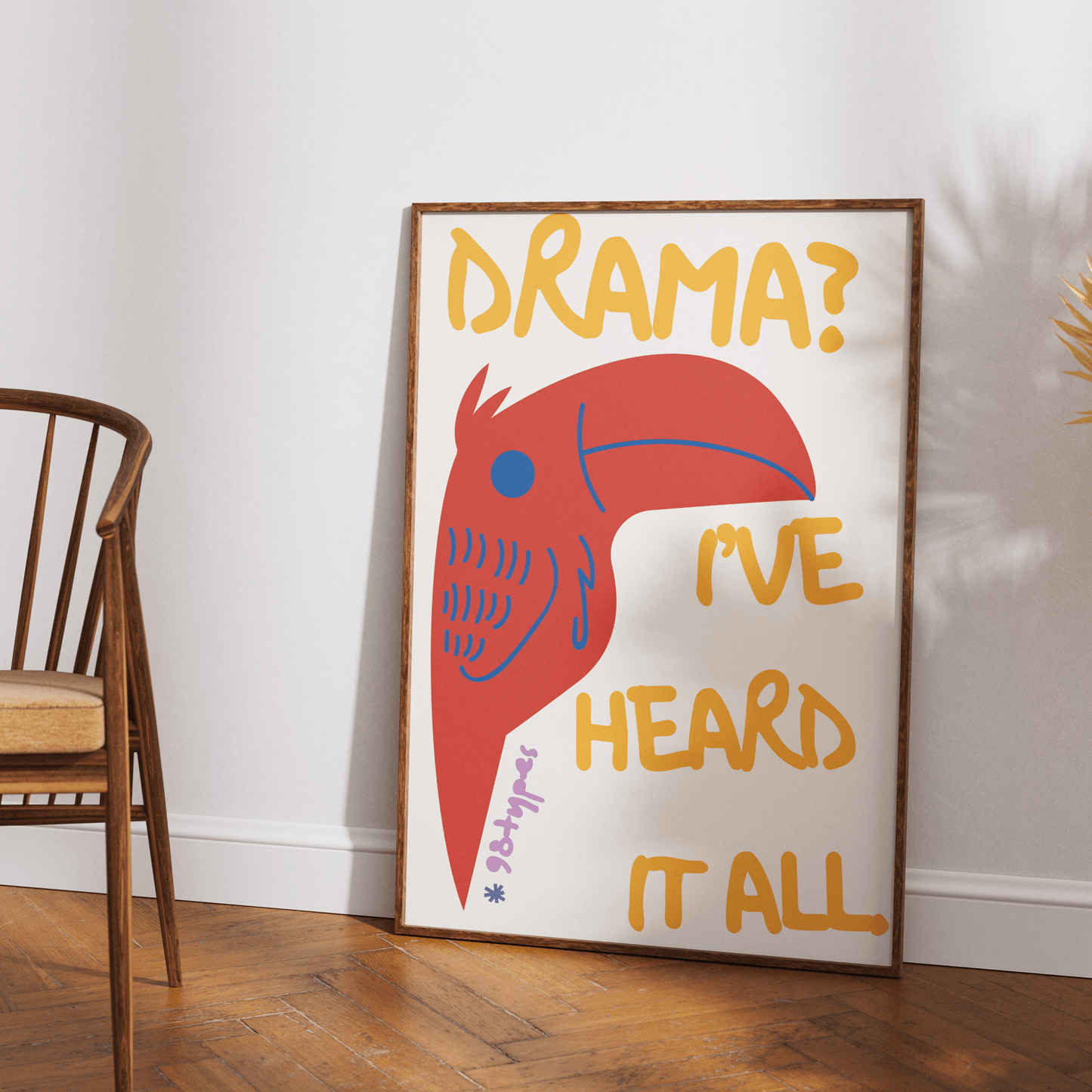 Parrot Aesthetic Posters - 98typesAesthetic Animals Poster