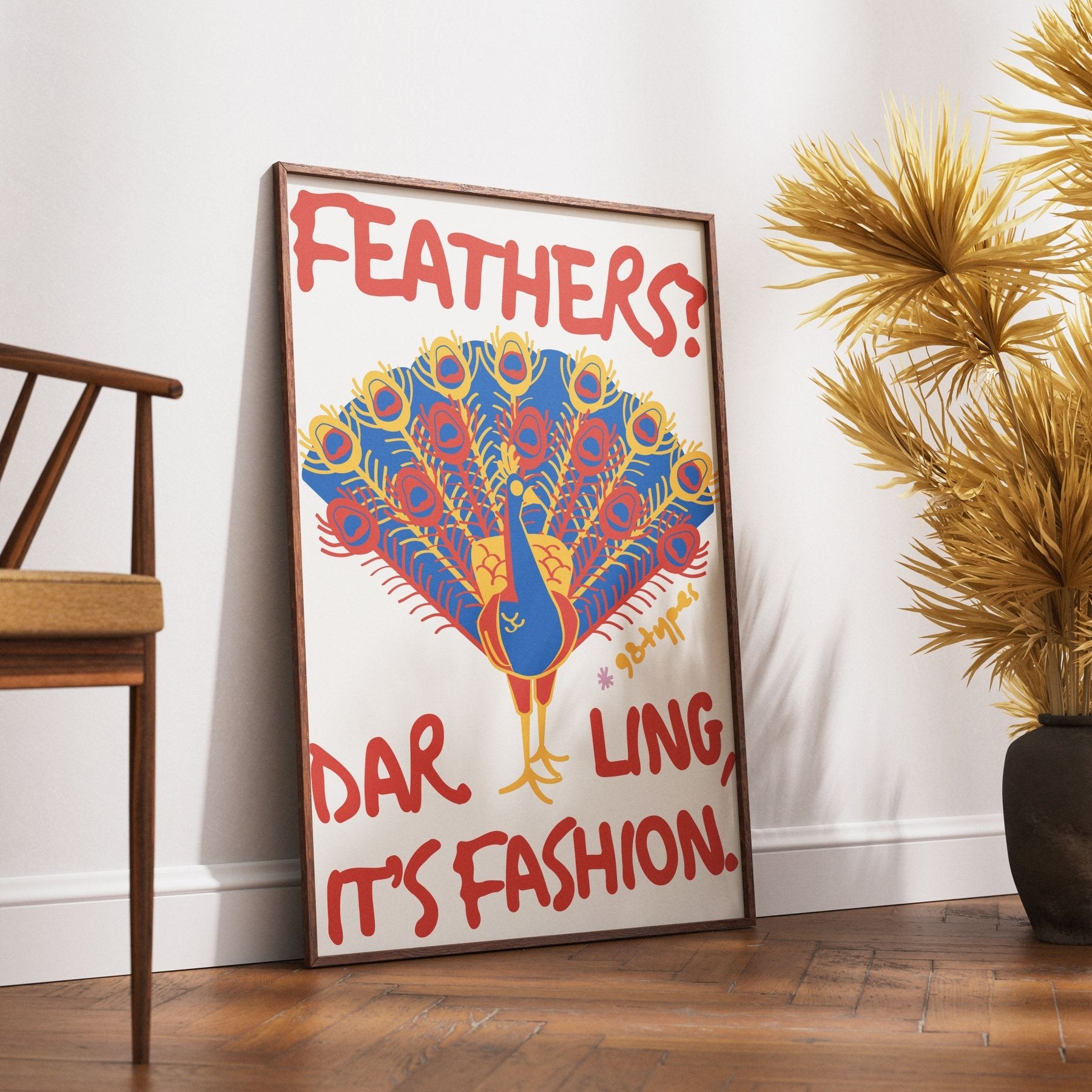 Peacock Aesthetic Posters - 98types