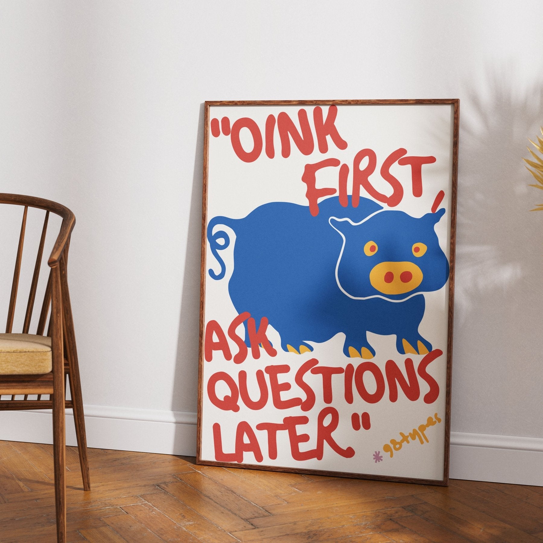 Pig Aesthetic Posters - 98types