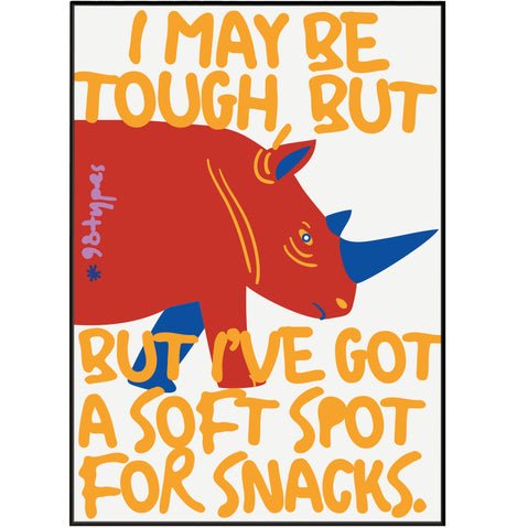 Rhinoceros Aesthetic Posters - 98types