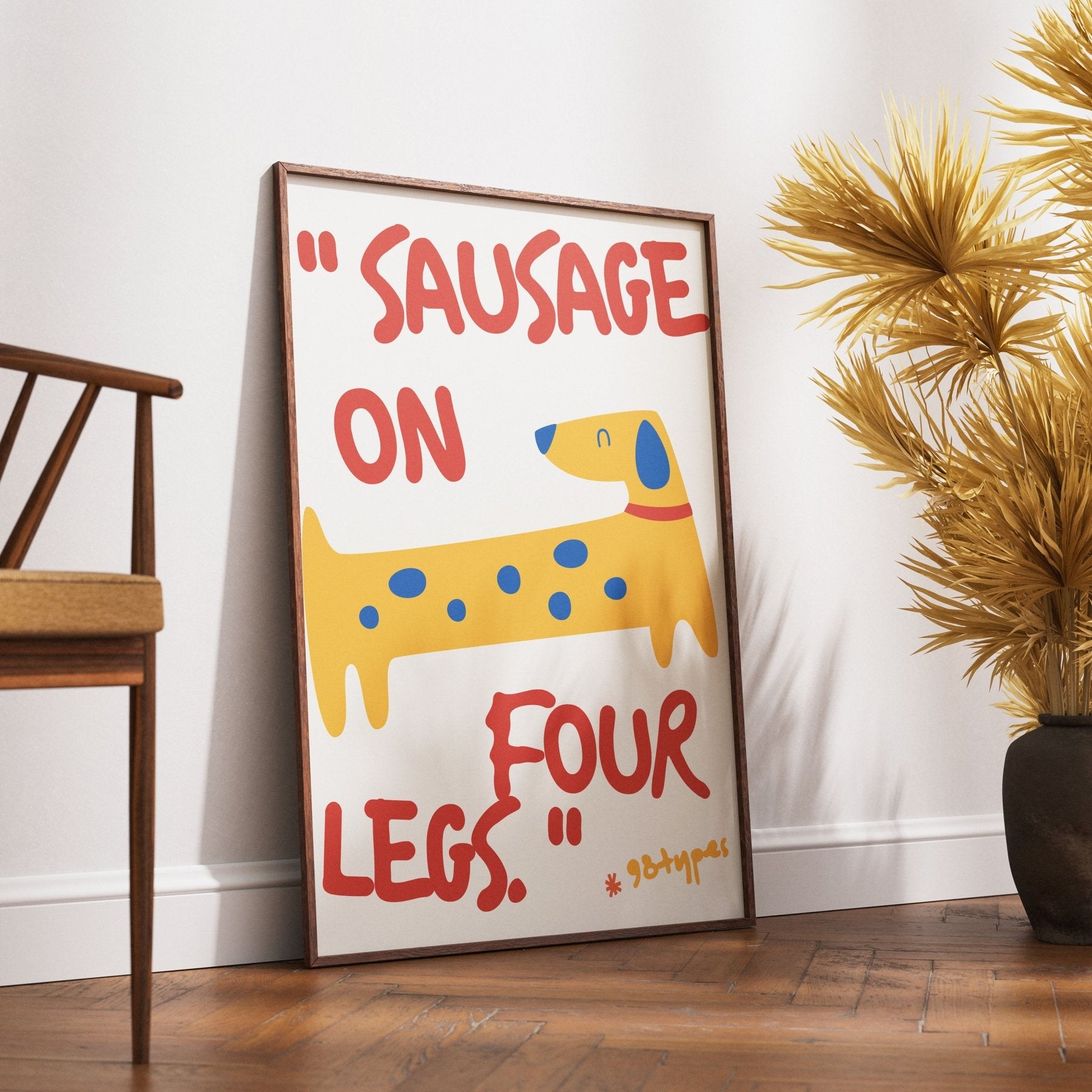 Sausage Dog Aesthetic Posters - 98types