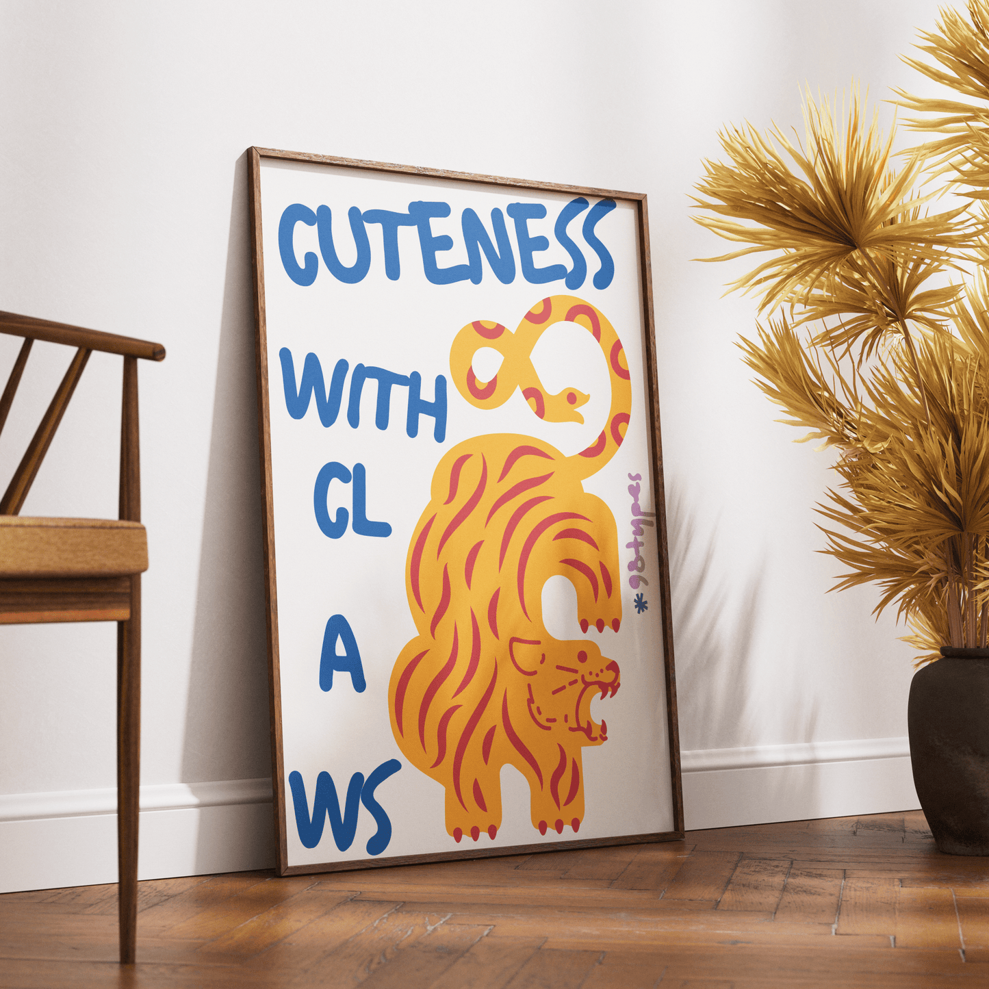 Tiger Aesthetic Posters - 98typesAesthetic Animals Poster