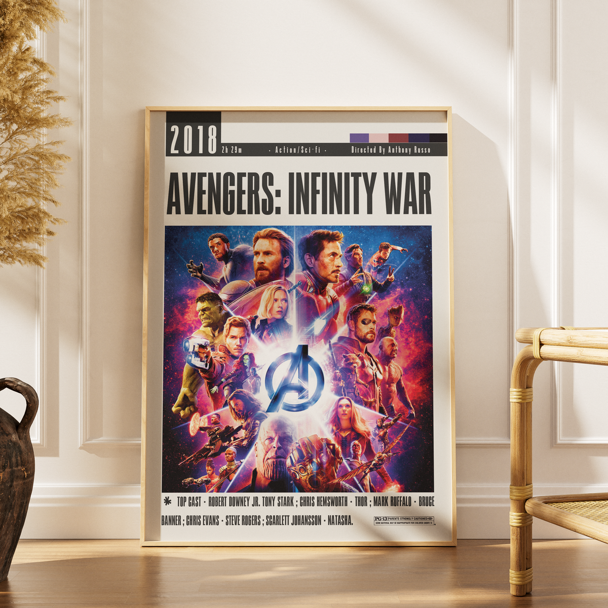 Avengers: Infinity War (2018) movie poster – design 2 – 98types