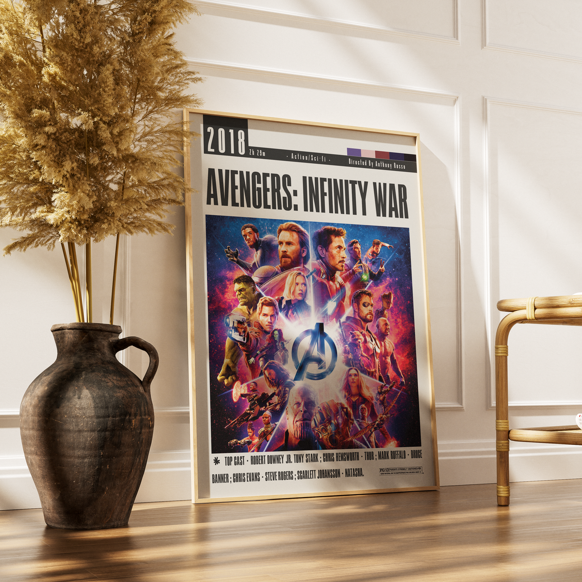 Avengers: Infinity War (2018) movie poster – design 2 – 98types