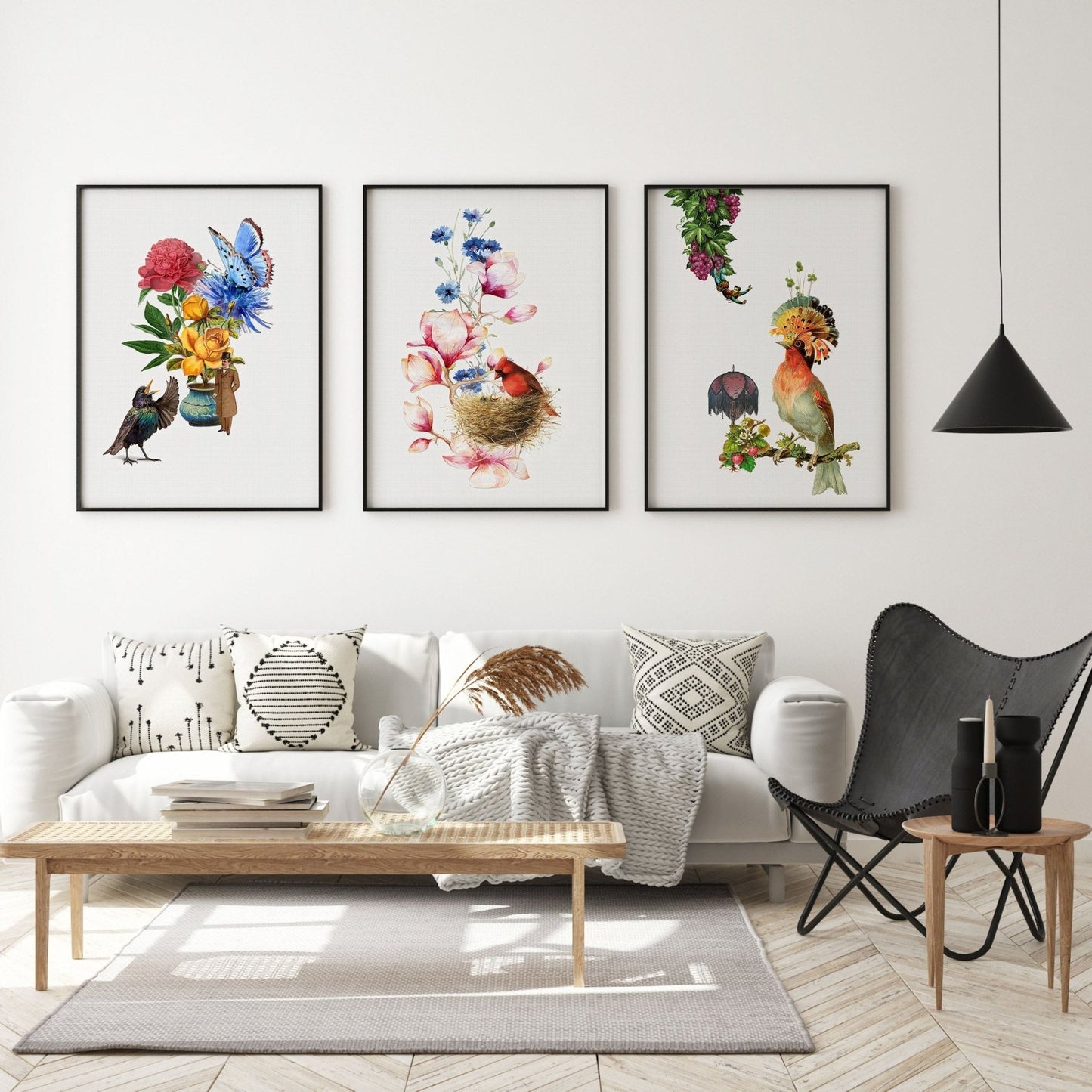 Antique Flora Compendium Print - 98types