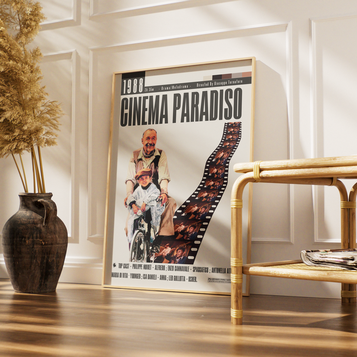 Cinema Paradiso (1988) Film Poster poster by 98 Types – view 3
