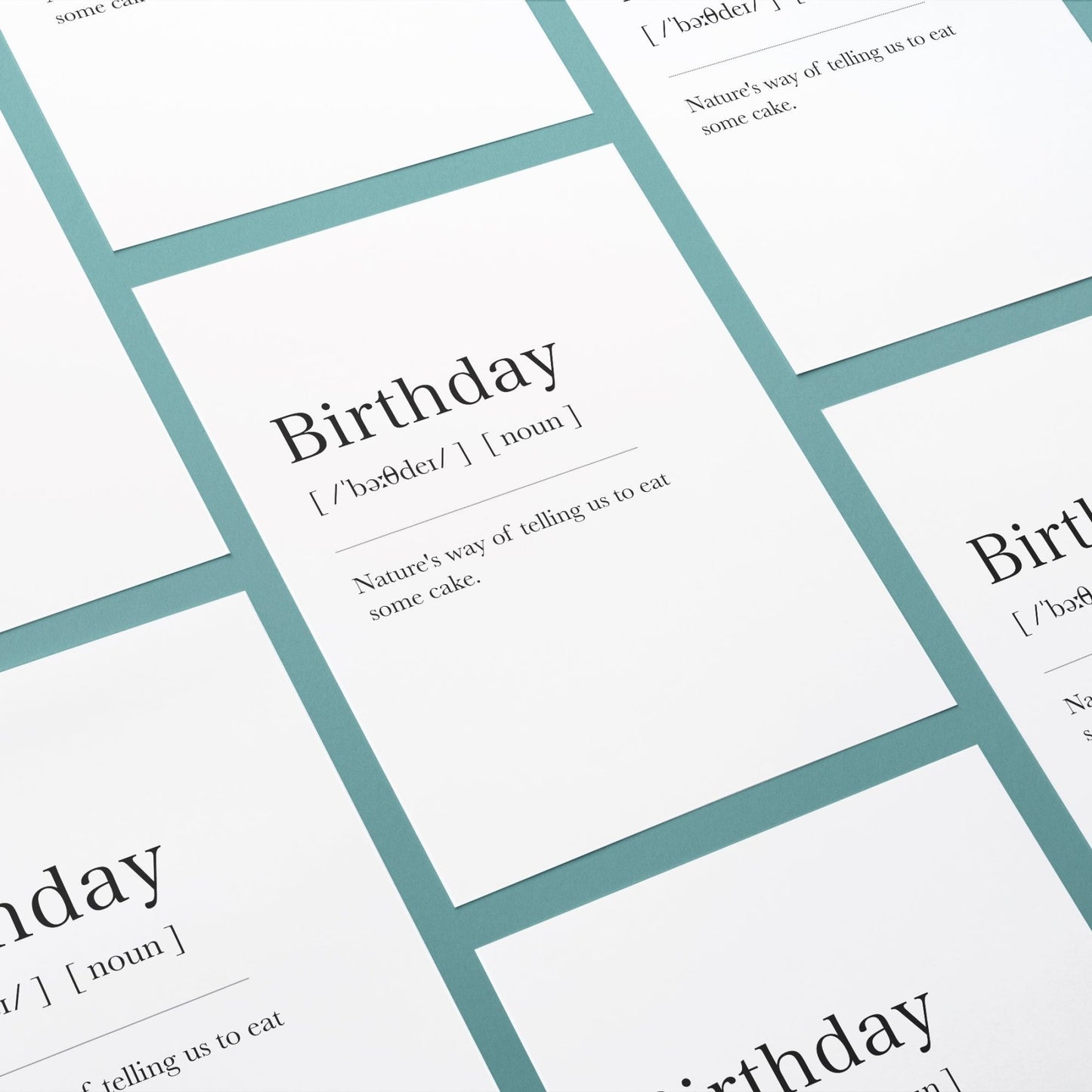 Birthday Definition Print - 98types