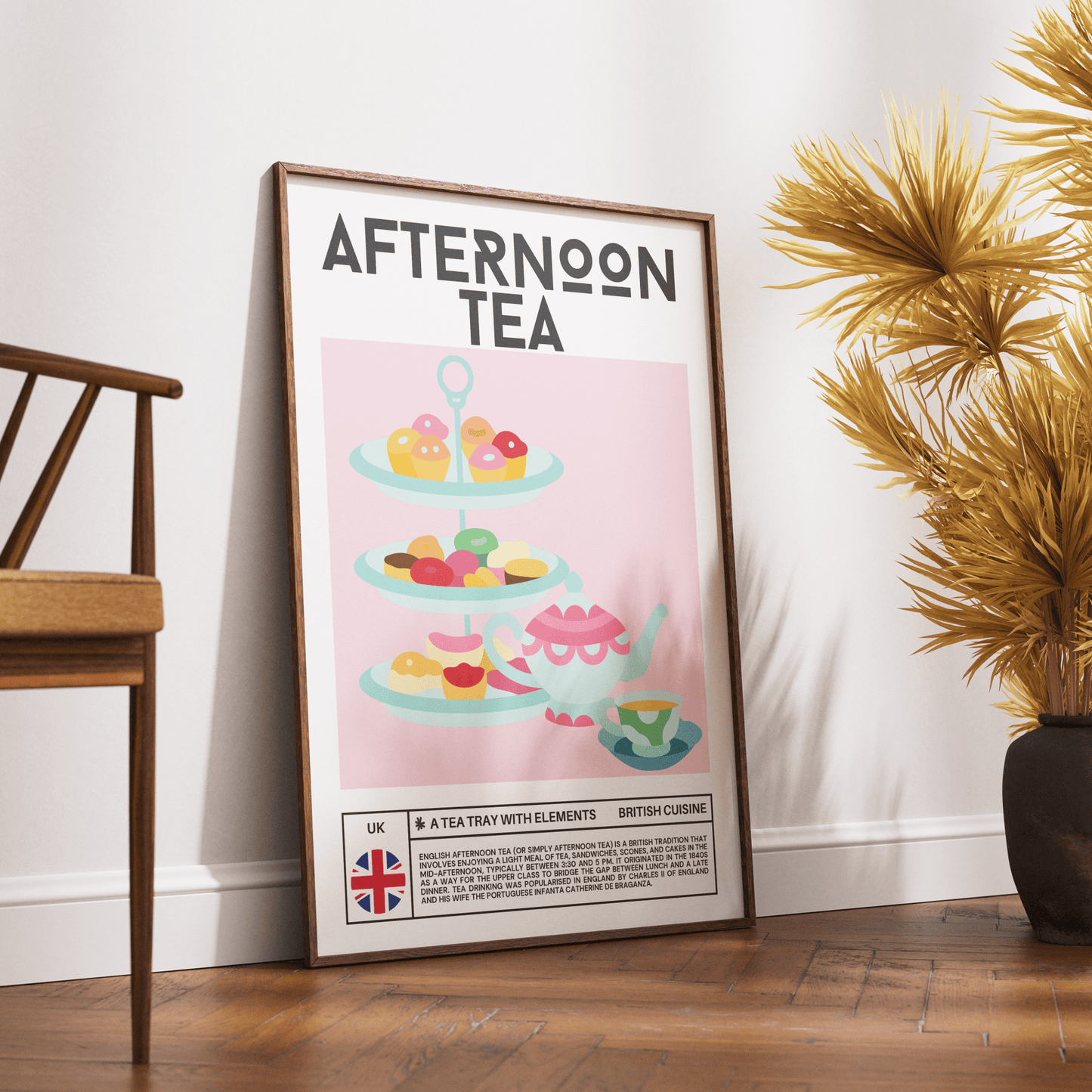 Afternoon Tea Wall Art Posters - 98typesFood Art