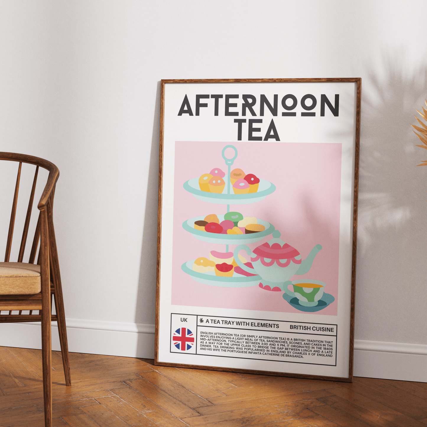 Afternoon Tea Wall Art Posters - 98typesFood Art