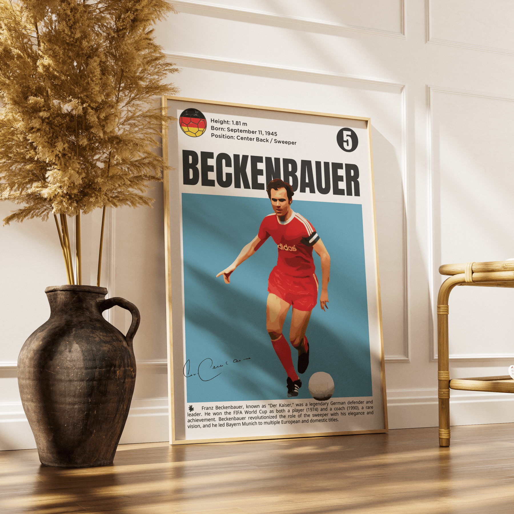 Beckenbauer Football Posters - 98types