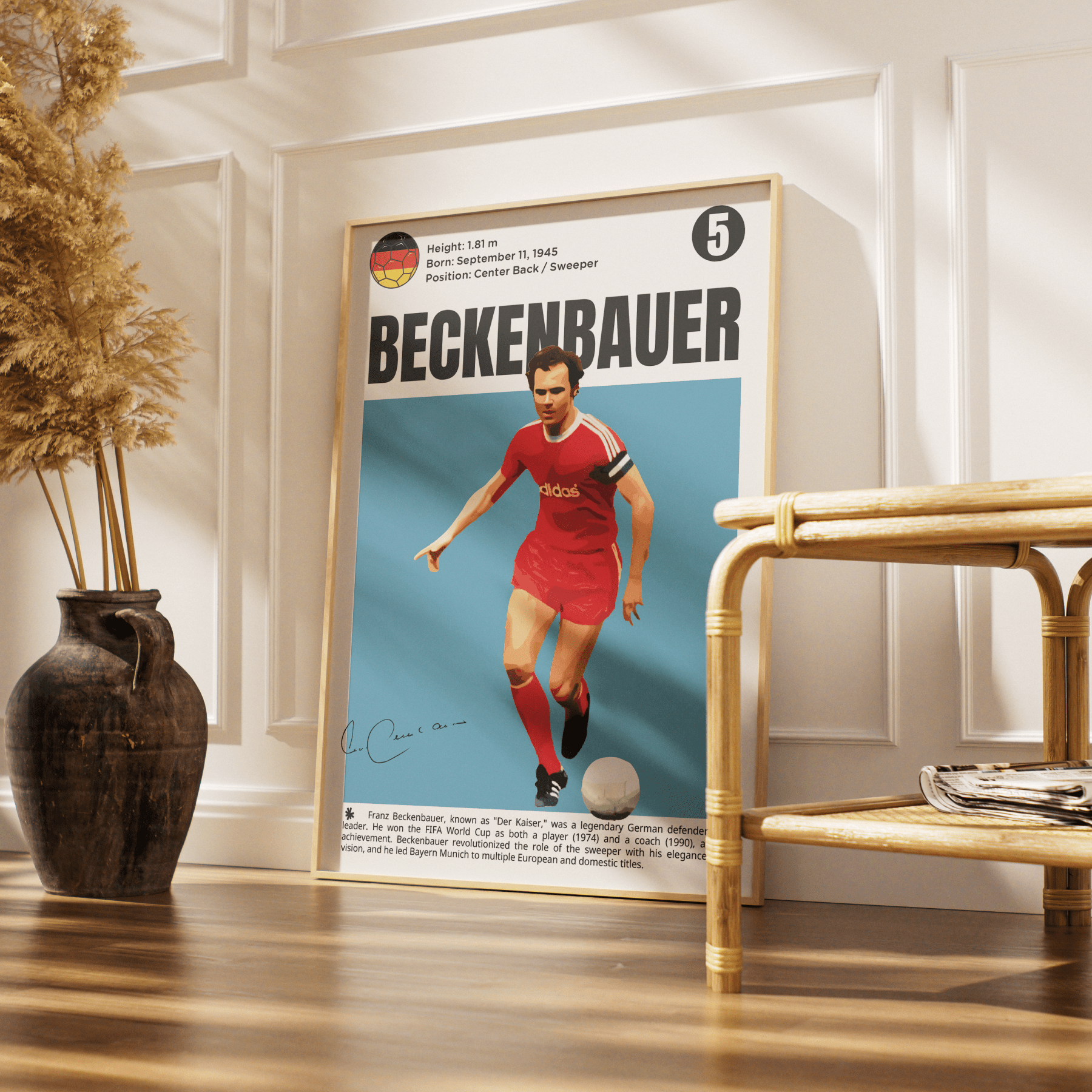 Beckenbauer Football Posters - 98types