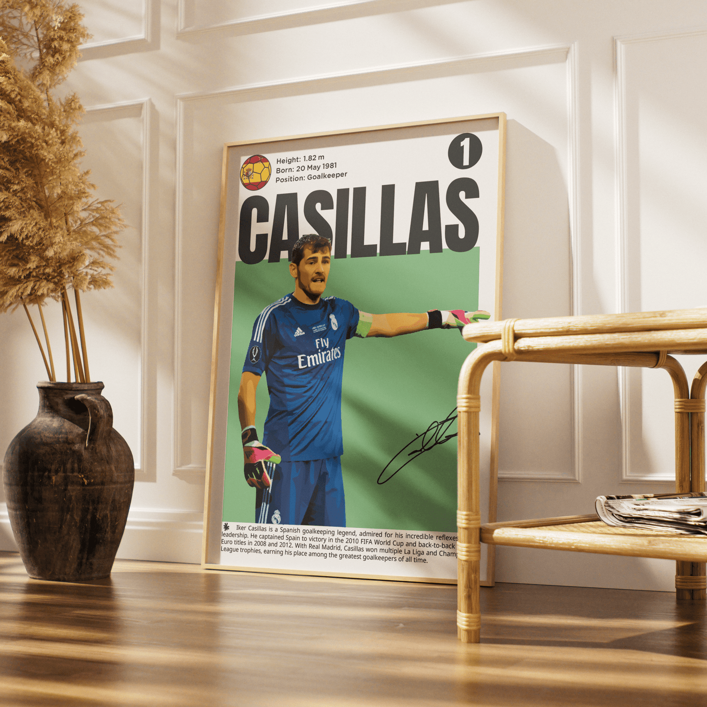Casillas 3 Football Posters - 98typesFootball Posters