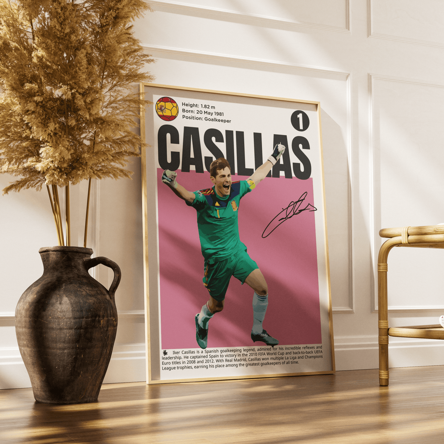 Casillas Football Posters - 98typesFootball Posters