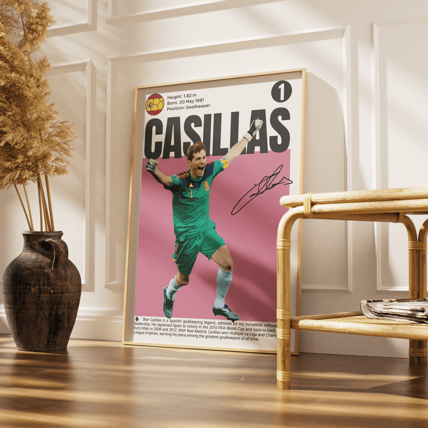 Casillas Football Posters - 98typesFootball Posters