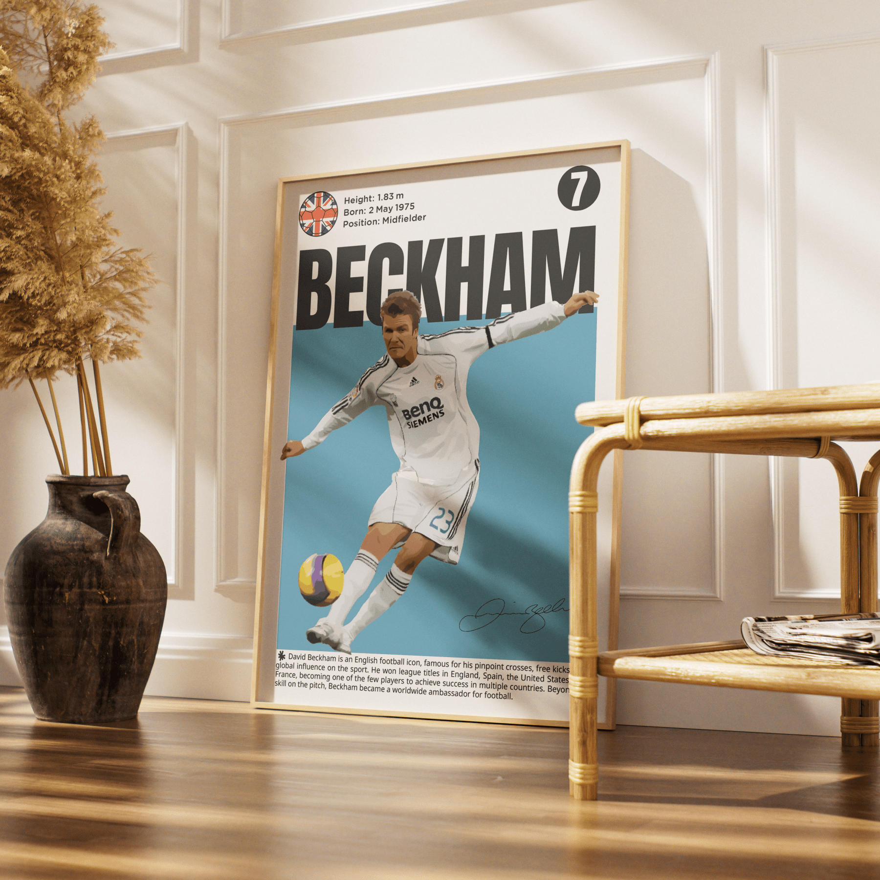 David Beckham Football Posters - 98types