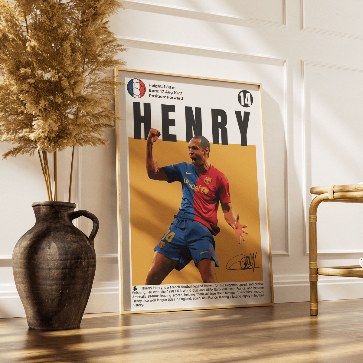Henry 14 Football movie poster – design 4 – 98types