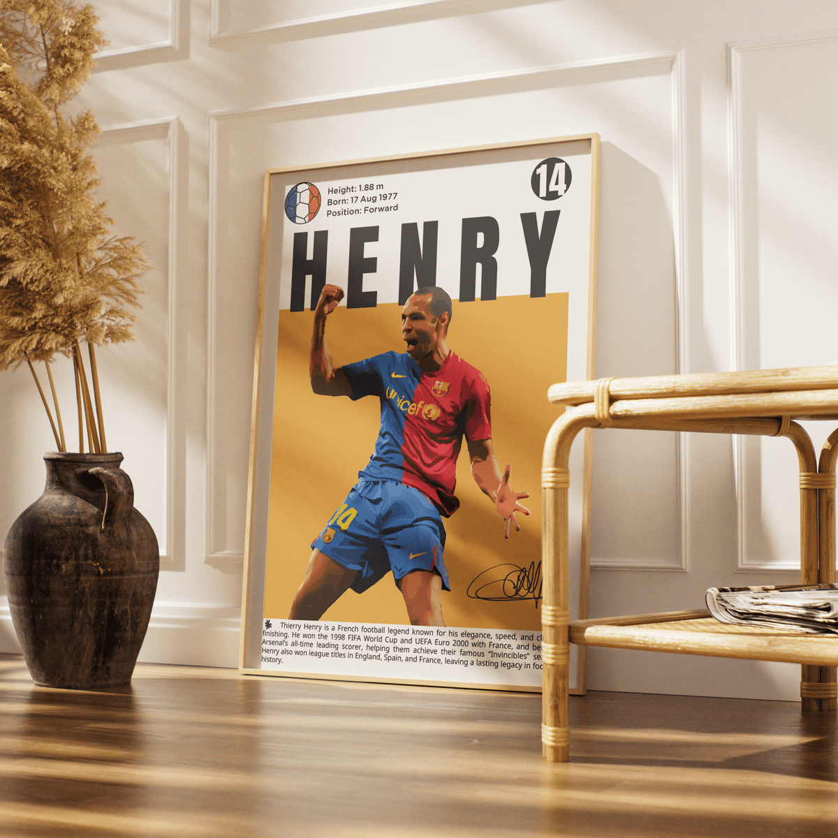 Henry 14 Football movie poster – design 4 – 98types