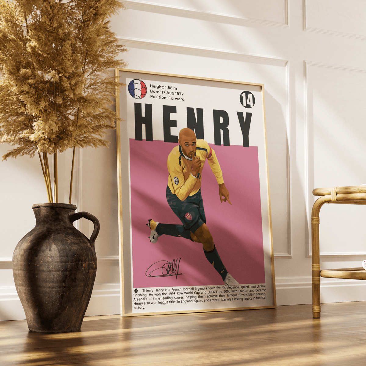 Henry 14 Football movie poster – design 3 – 98types