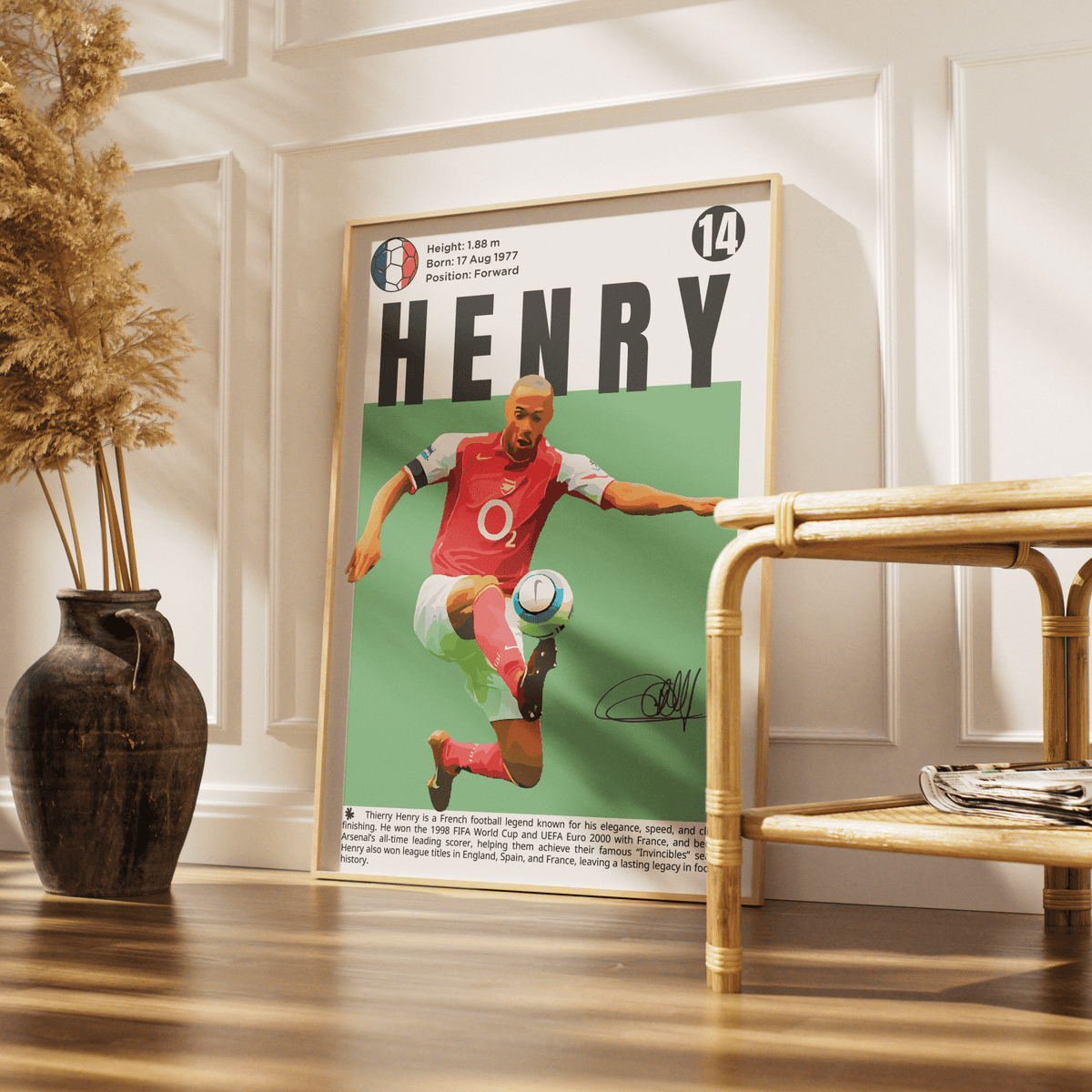 Henry 14 Football movie poster – design 5 – 98types