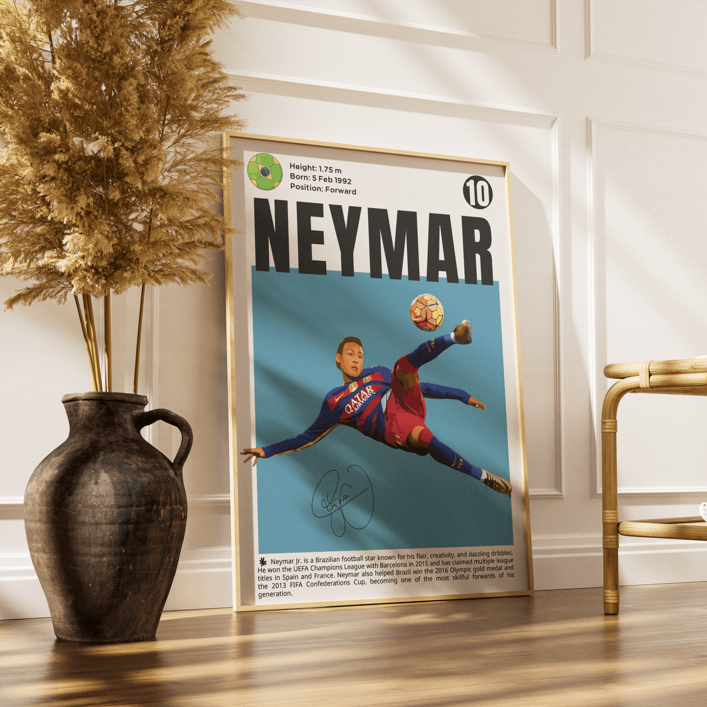 Neymar 10 Football Posters - 98typesFootball Posters