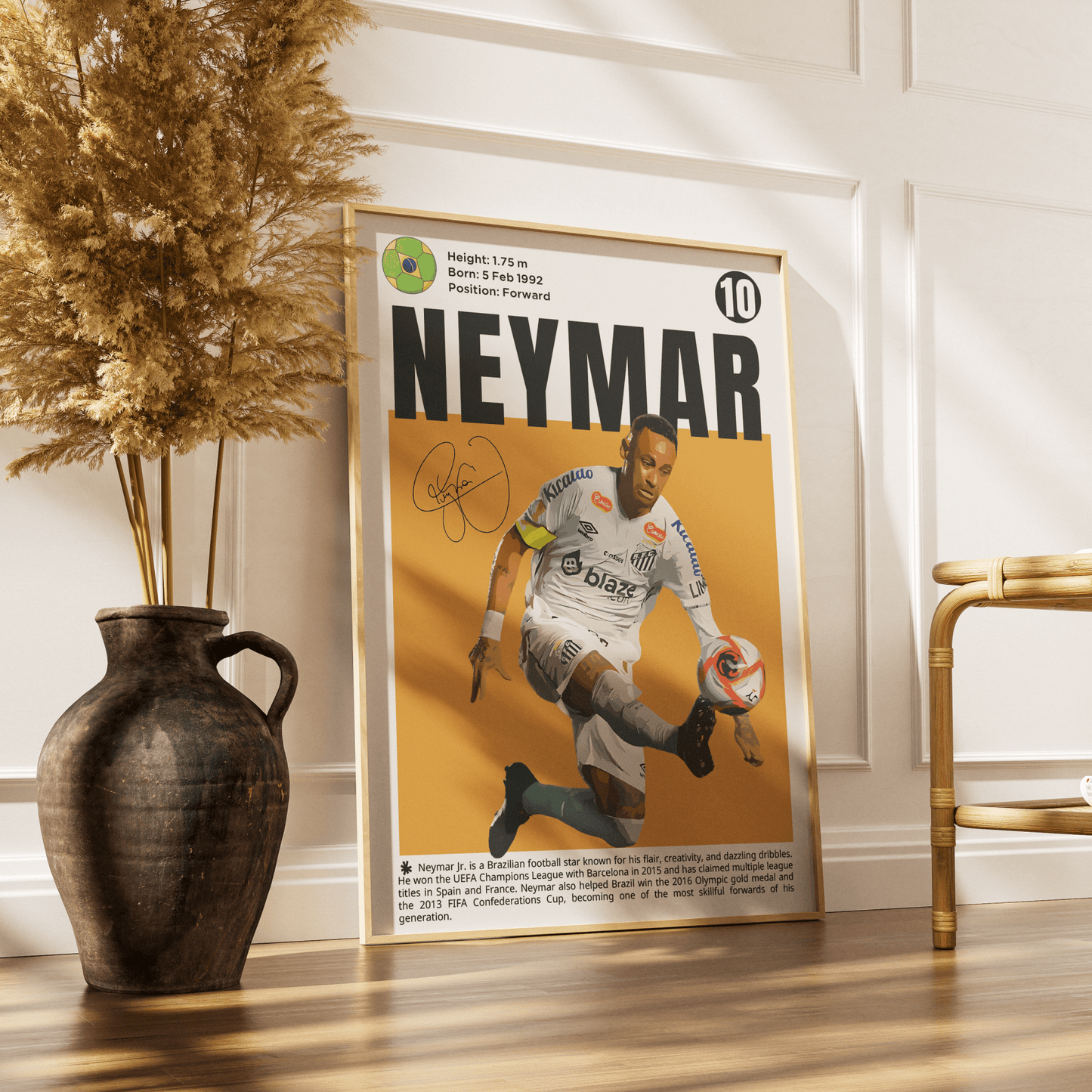 Neymar N 10 Football Posters - 98typesFootball Posters