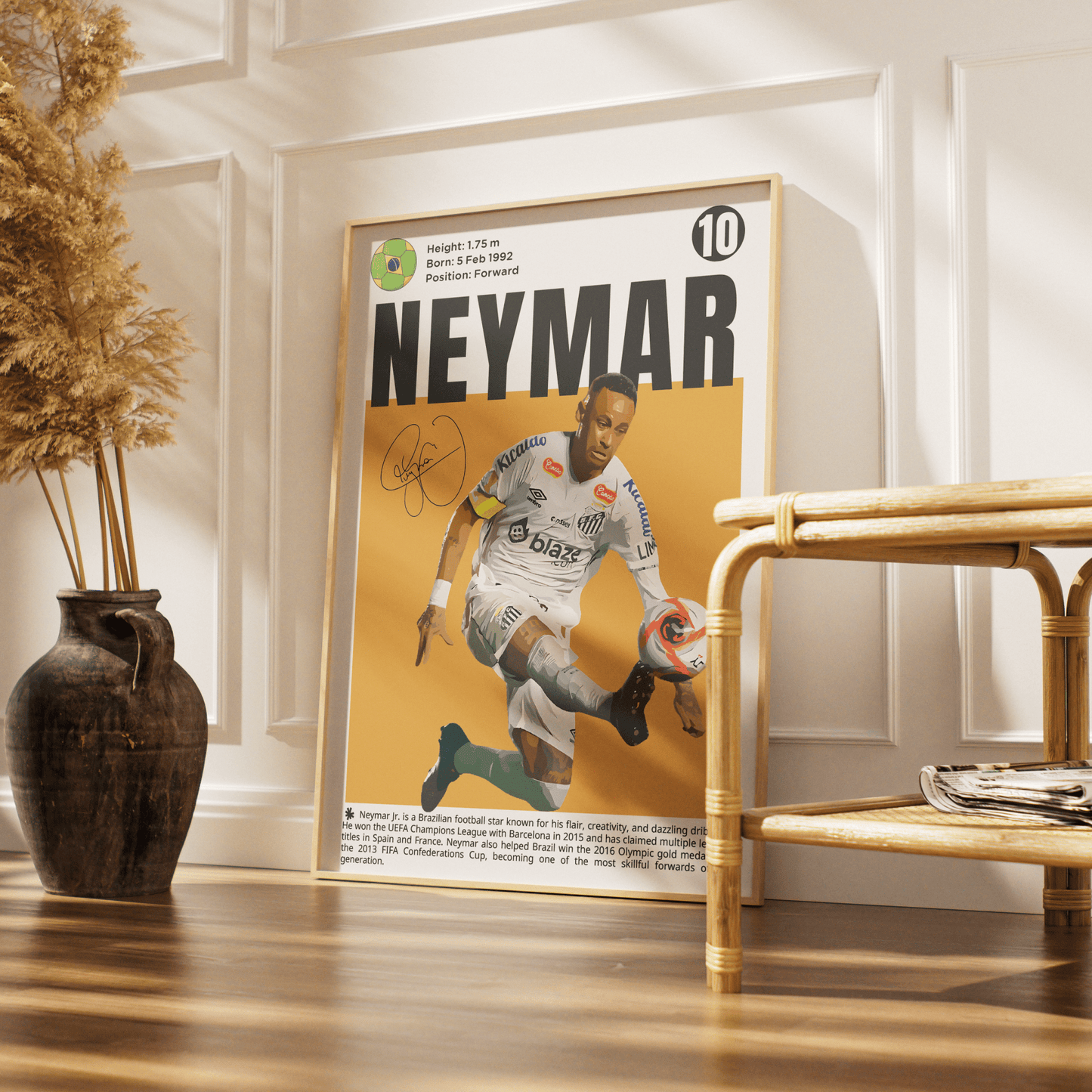 Neymar N 10 Football Posters - 98typesFootball Posters