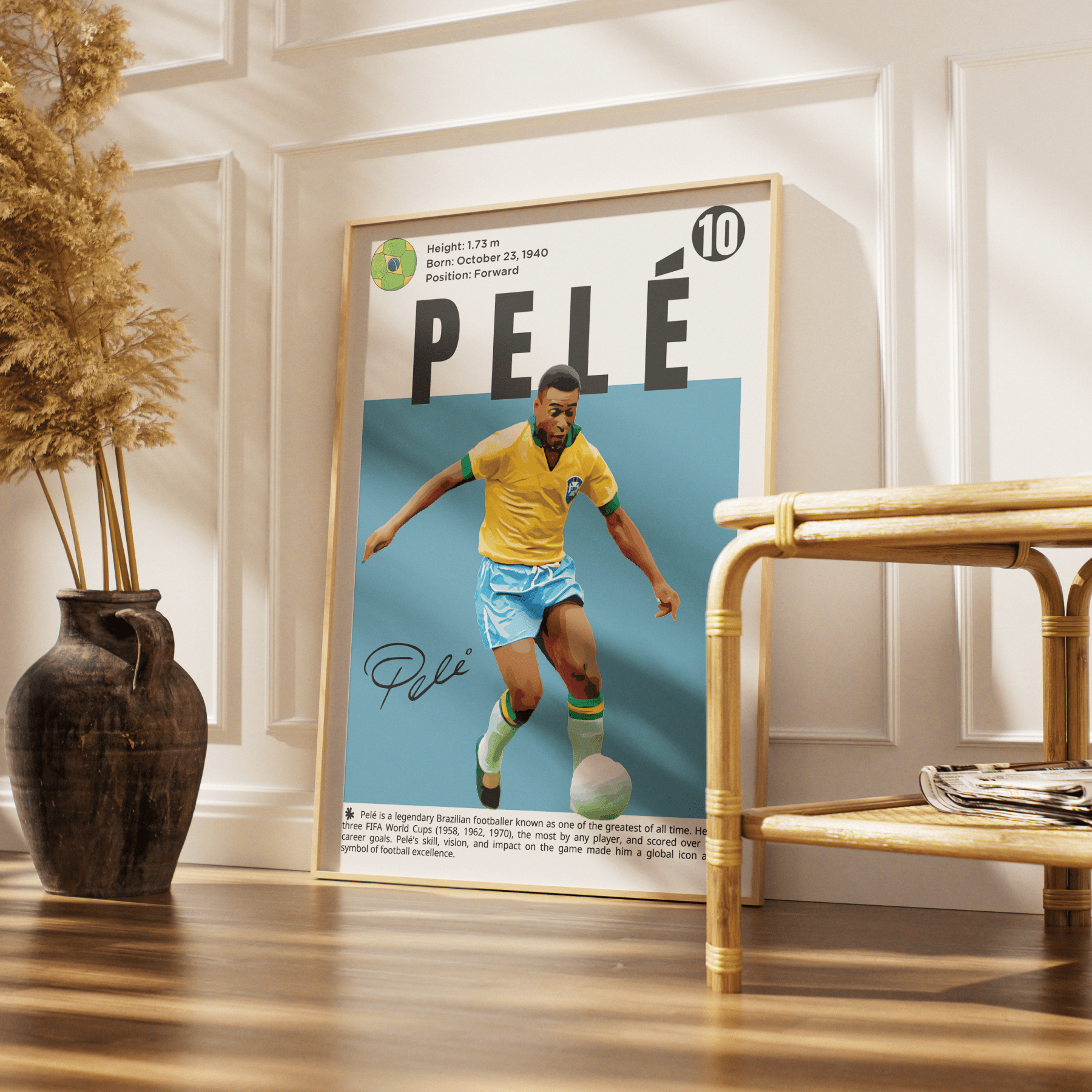 Pelé Football Posters - 98types