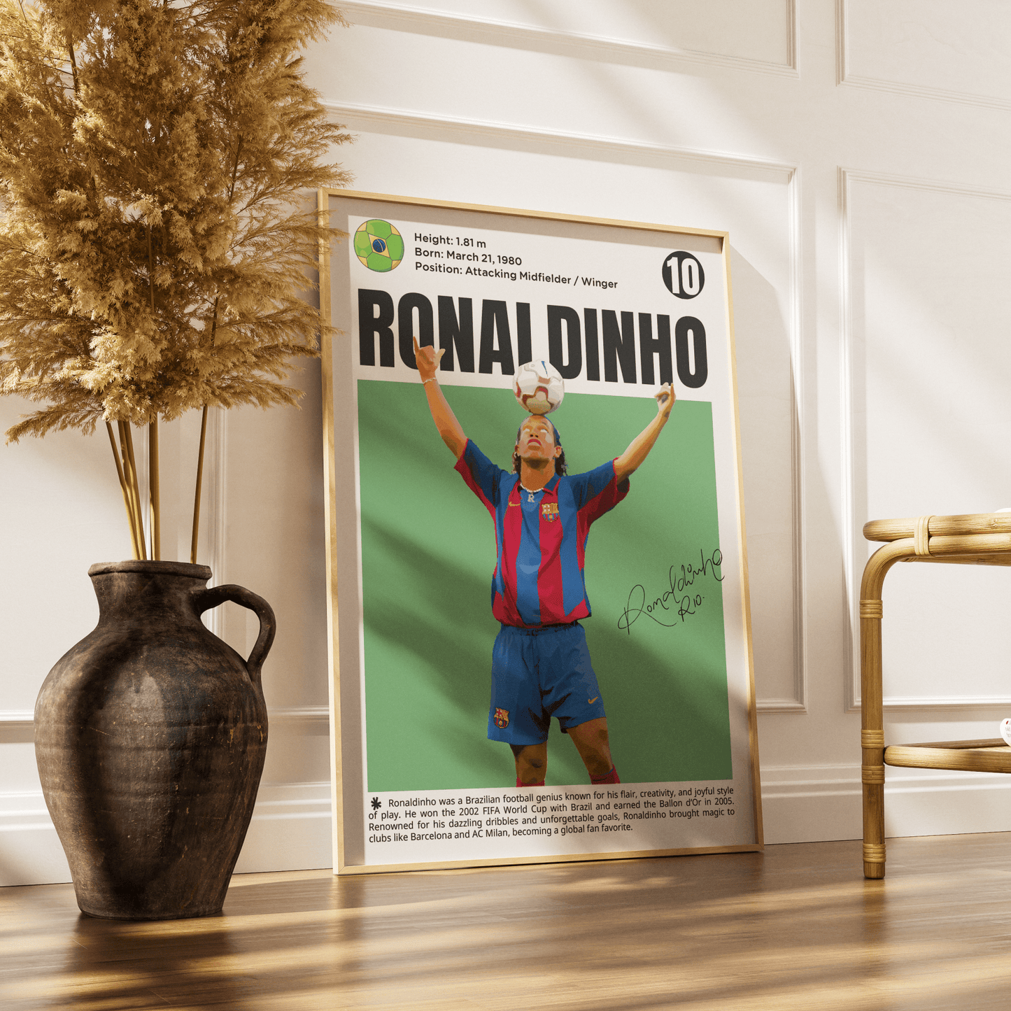Ronaldinho Football Posters - 98typesFootball Posters