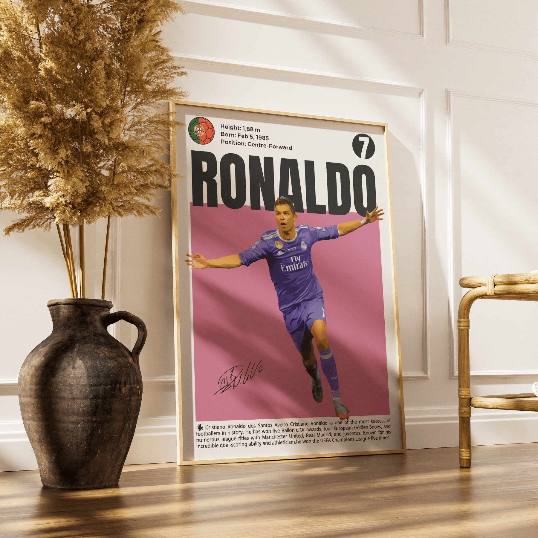 Ronaldo 7 Football Posters - 98types