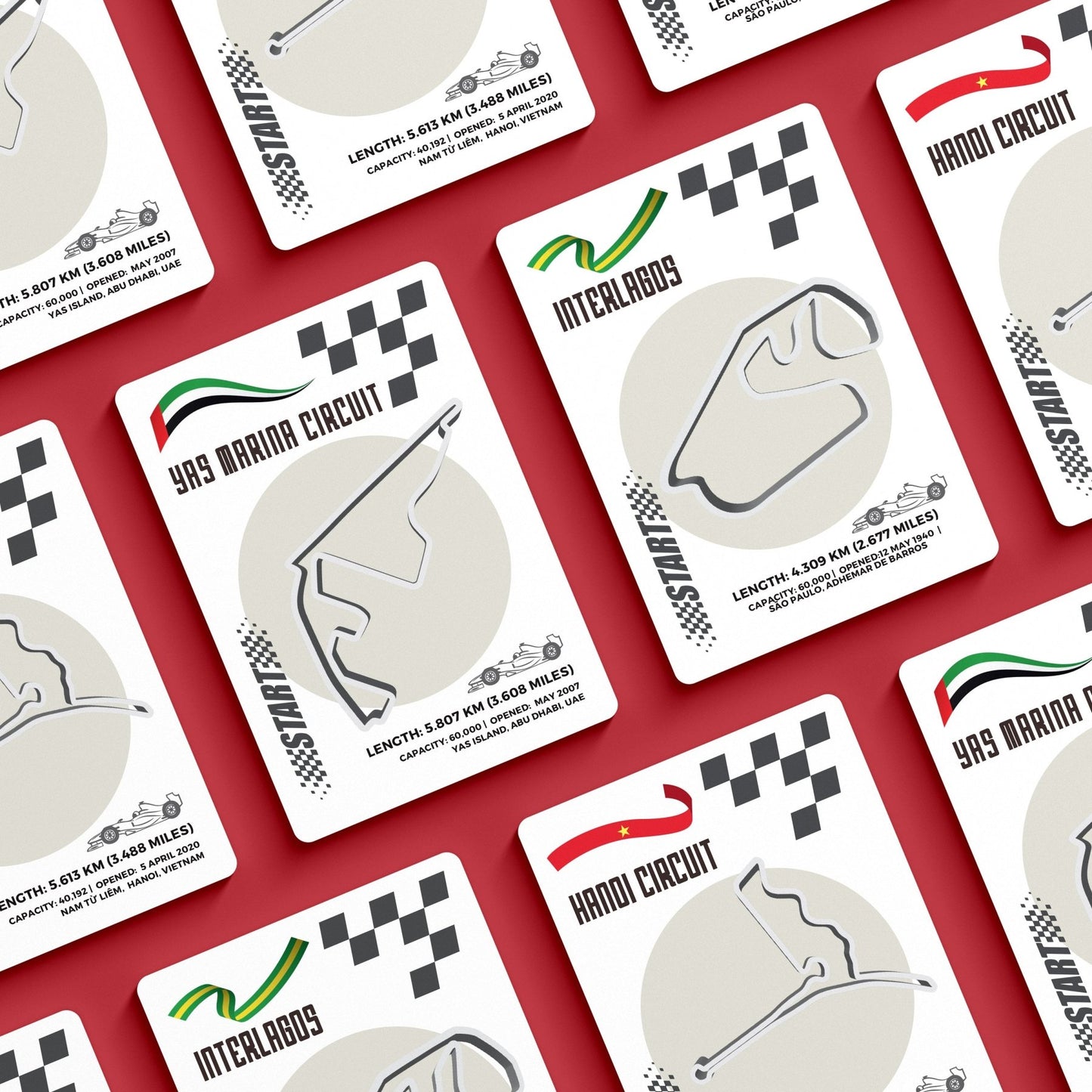 Bahrain International Circuit F1 Grand Prix desert night map art print poster UK