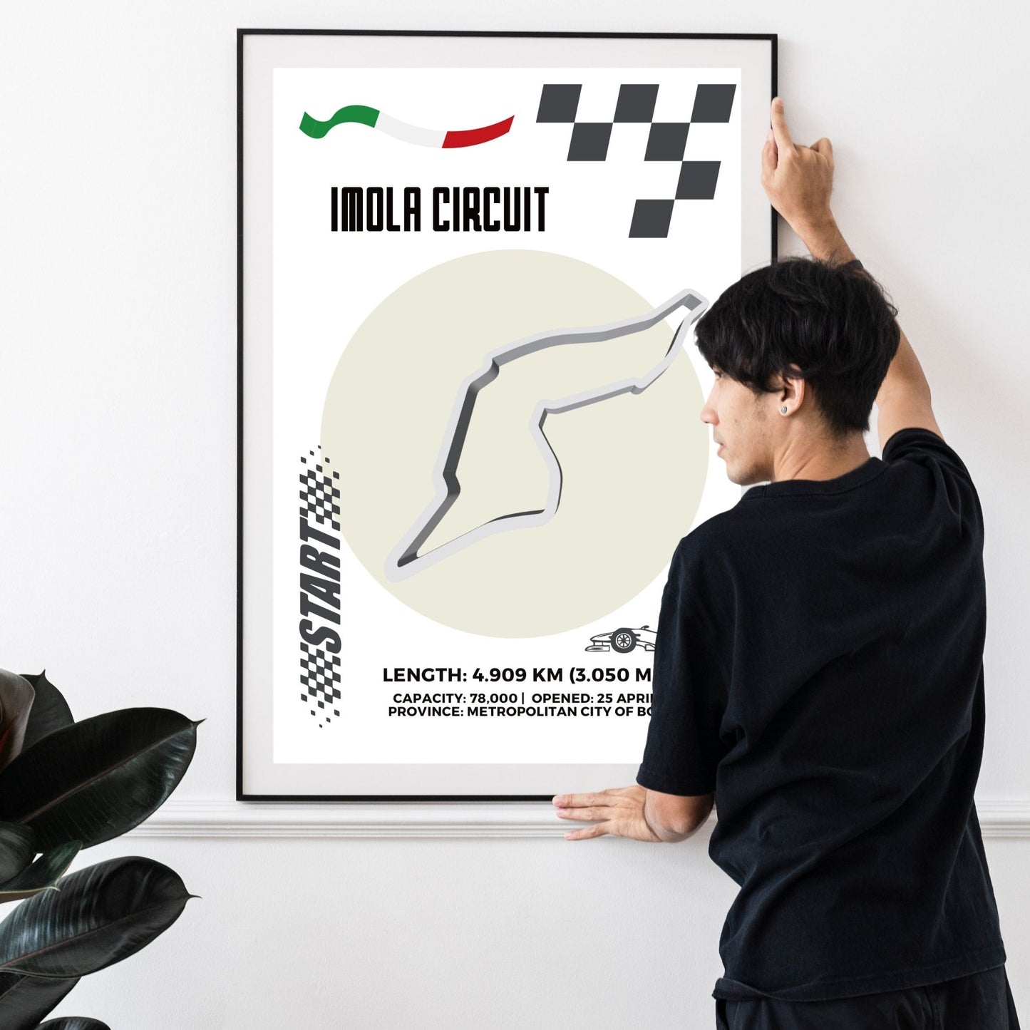 Imola Circuit F1 Italy Posters - 98types