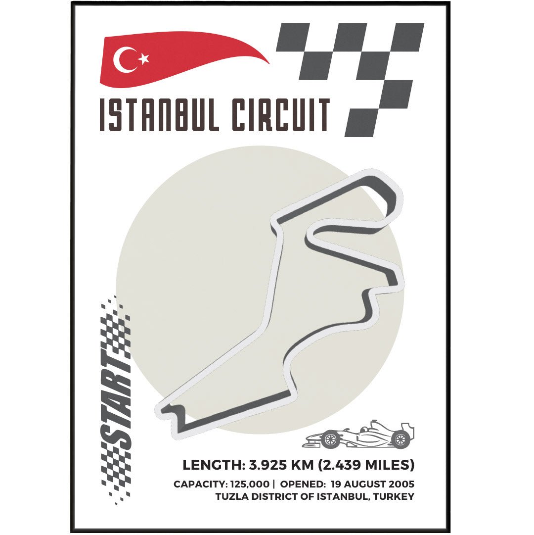 Istanbul Circuit F1 Posters - 98types