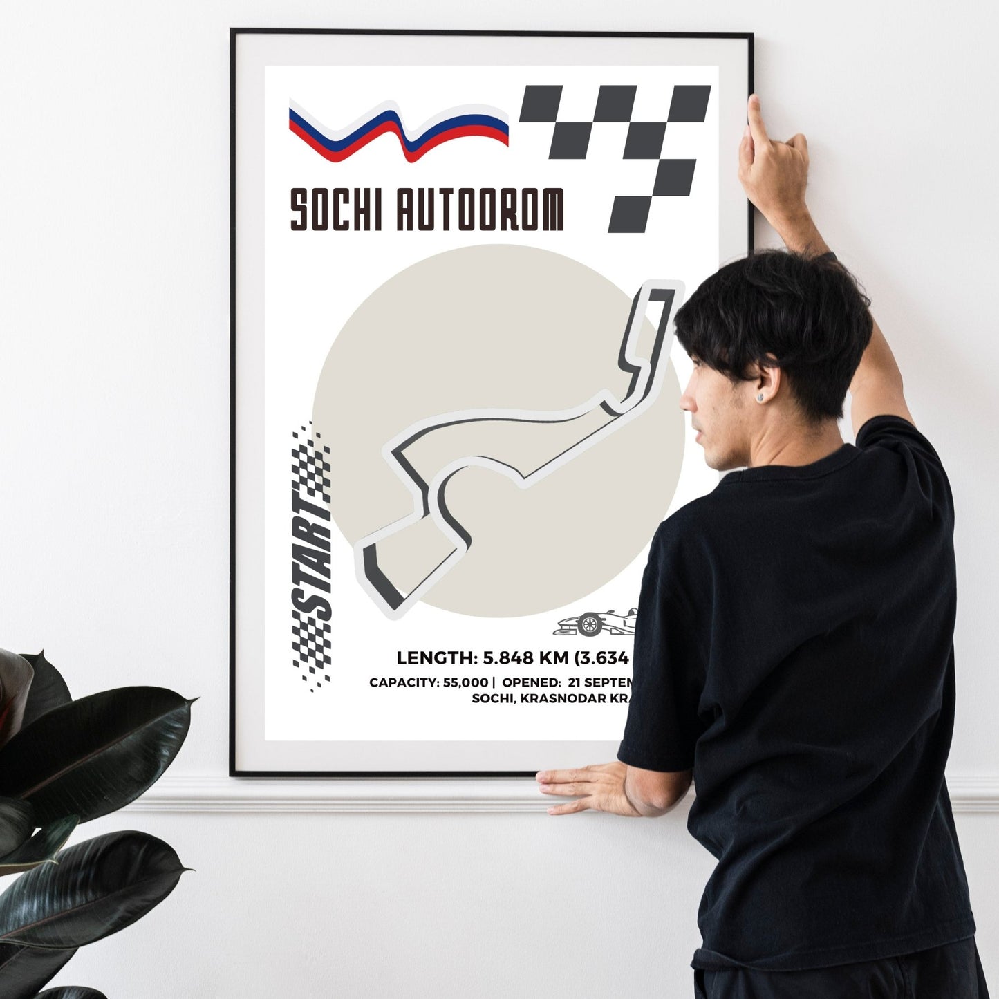 Sochi Autodrom Circuit F1 posters - 98typesFormula One posters