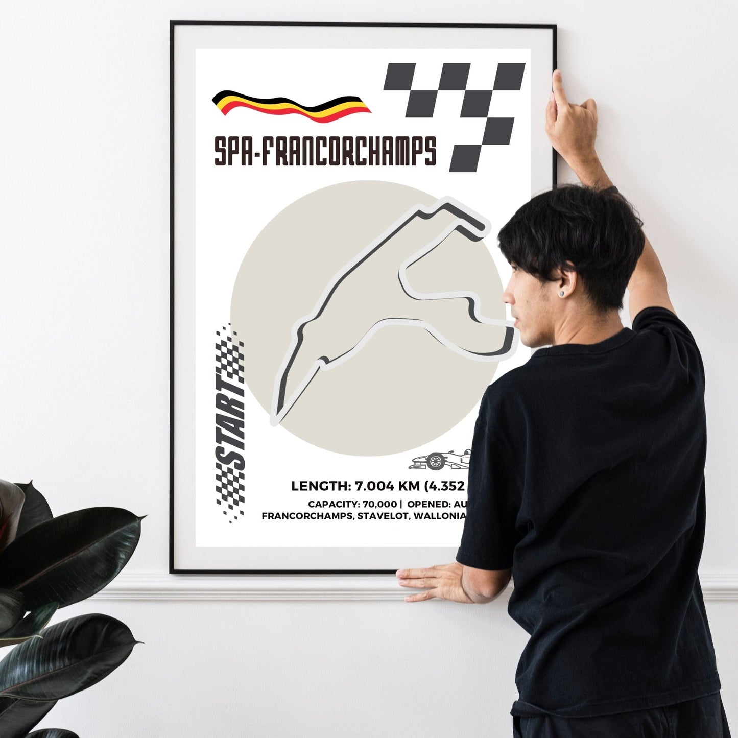 Spa - Francorchamps Circuit F1 posters - 98typesFormula One posters