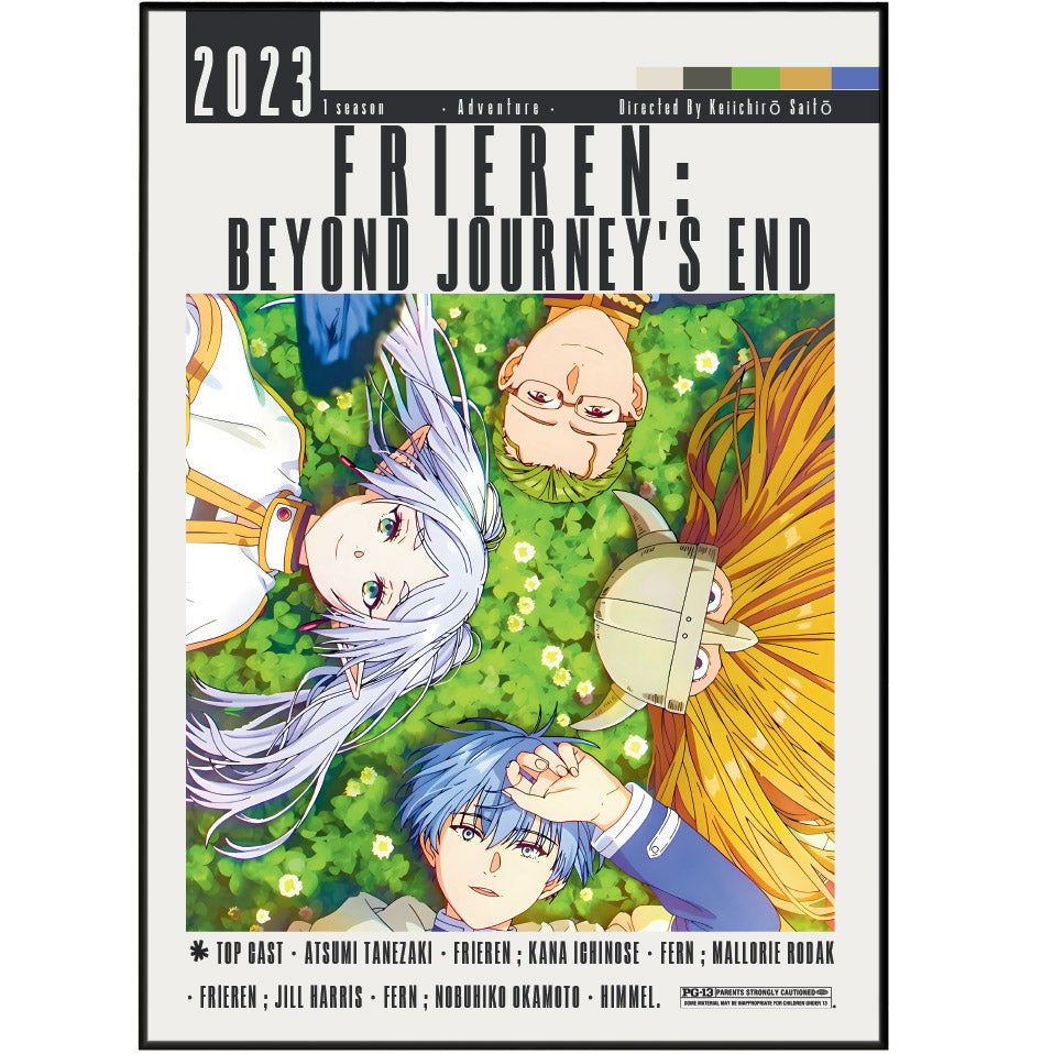 Frieren: Beyond Journey's End (2023) movie poster – design 2 – 98types