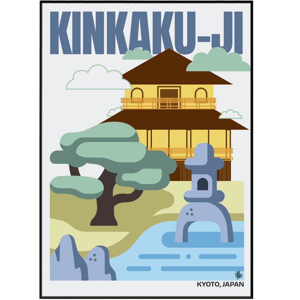 Kinkaku - ji Posters - 98typesJapanese Art Collection