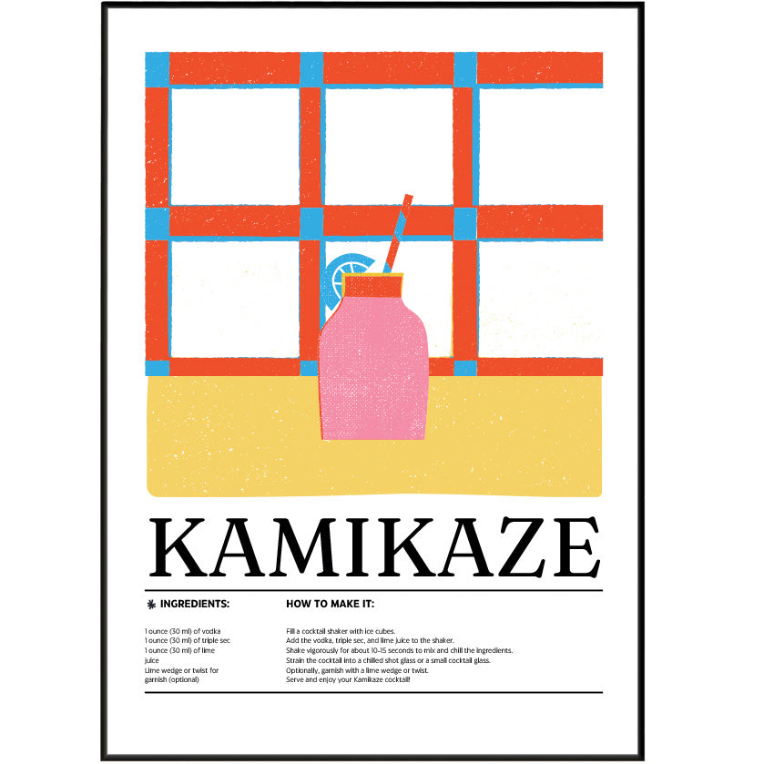 Kamikaze Cocktail Posters