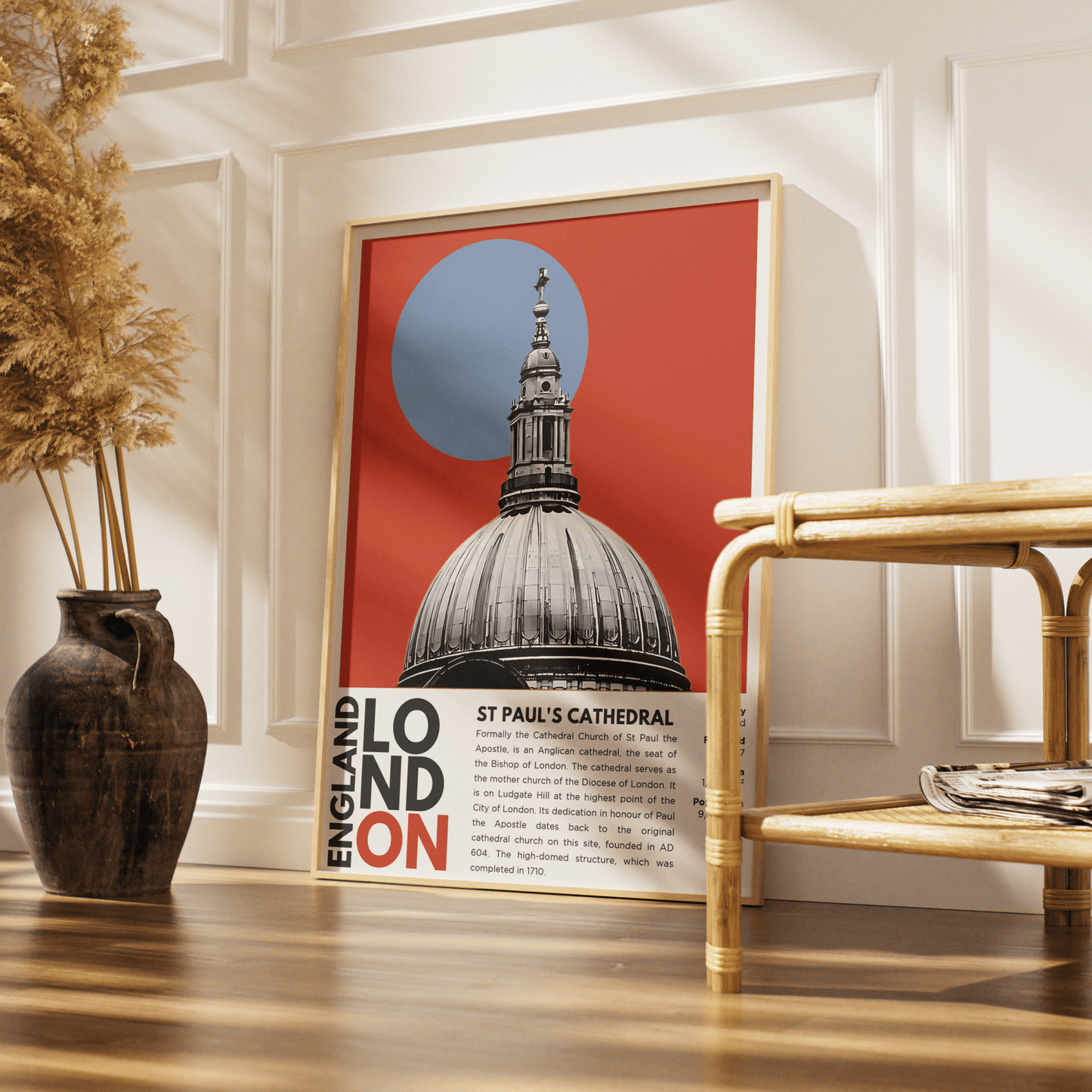 St Paul's Cathedral Illustration Poster - 98typesLondon Illustrations
